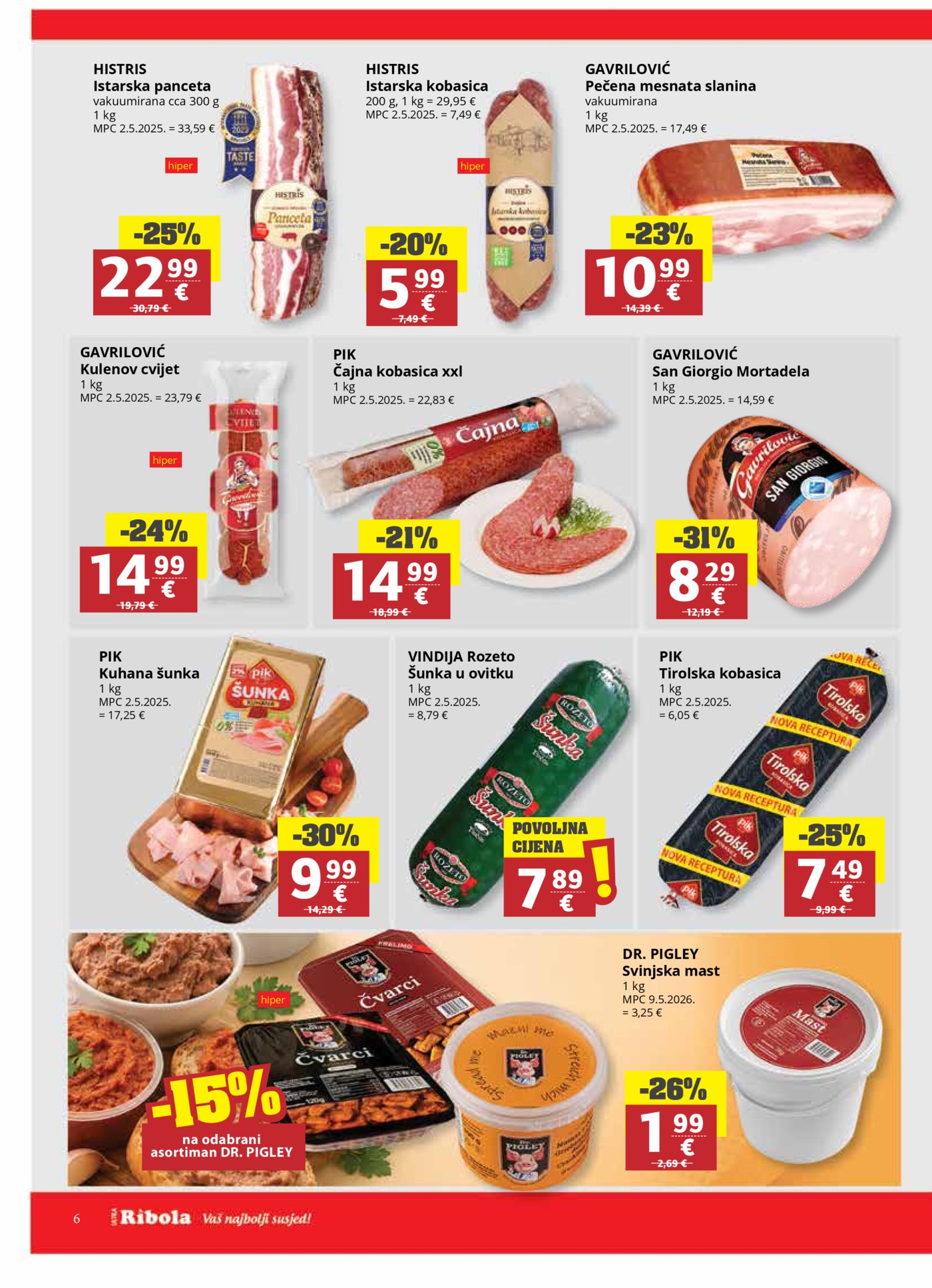 Ribola katalog Akcija 16.09.-22.09.2026.