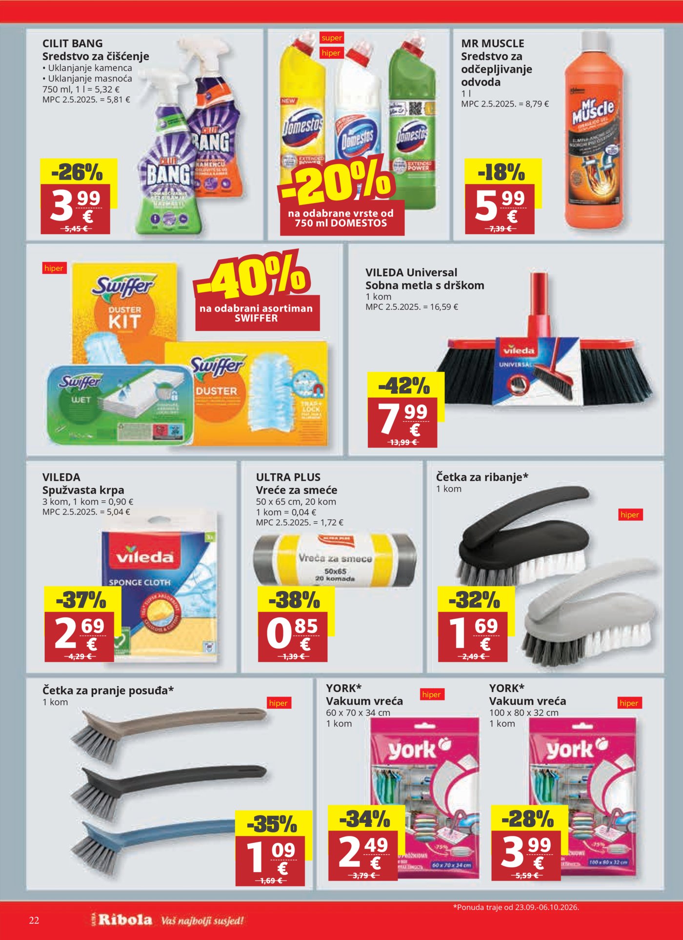 Ribola katalog Akcija 23.09. - 29.09.2026.
