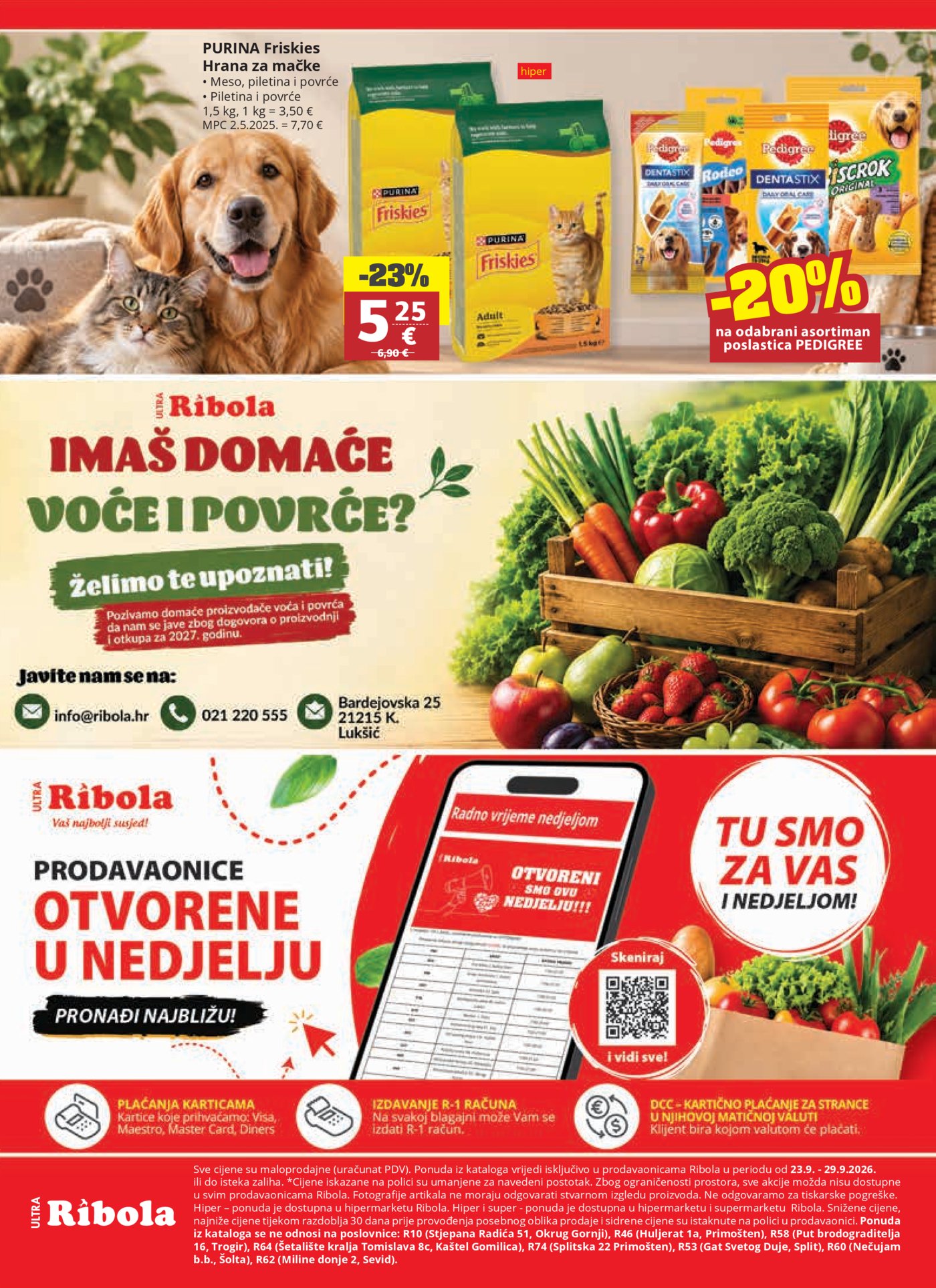Ribola katalog Akcija 23.09. - 29.09.2026.