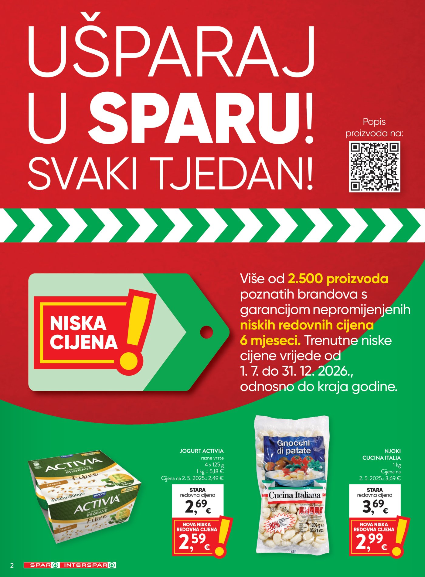 SPAR katalog Akcija 23.09. - 29.09.2026.