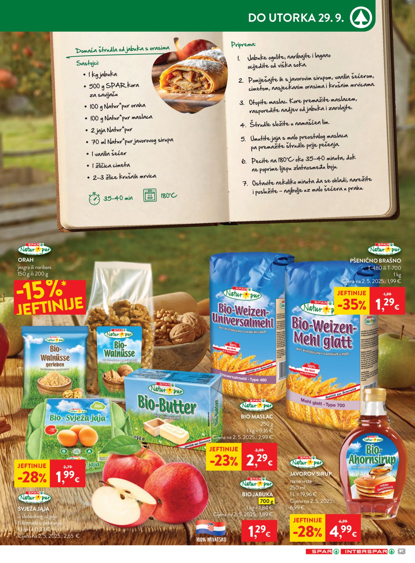 SPAR katalog Akcija 23.09. - 29.09.2026.