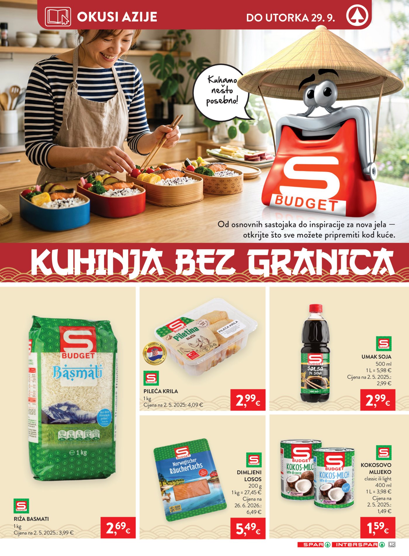 SPAR katalog Akcija 23.09. - 29.09.2026.