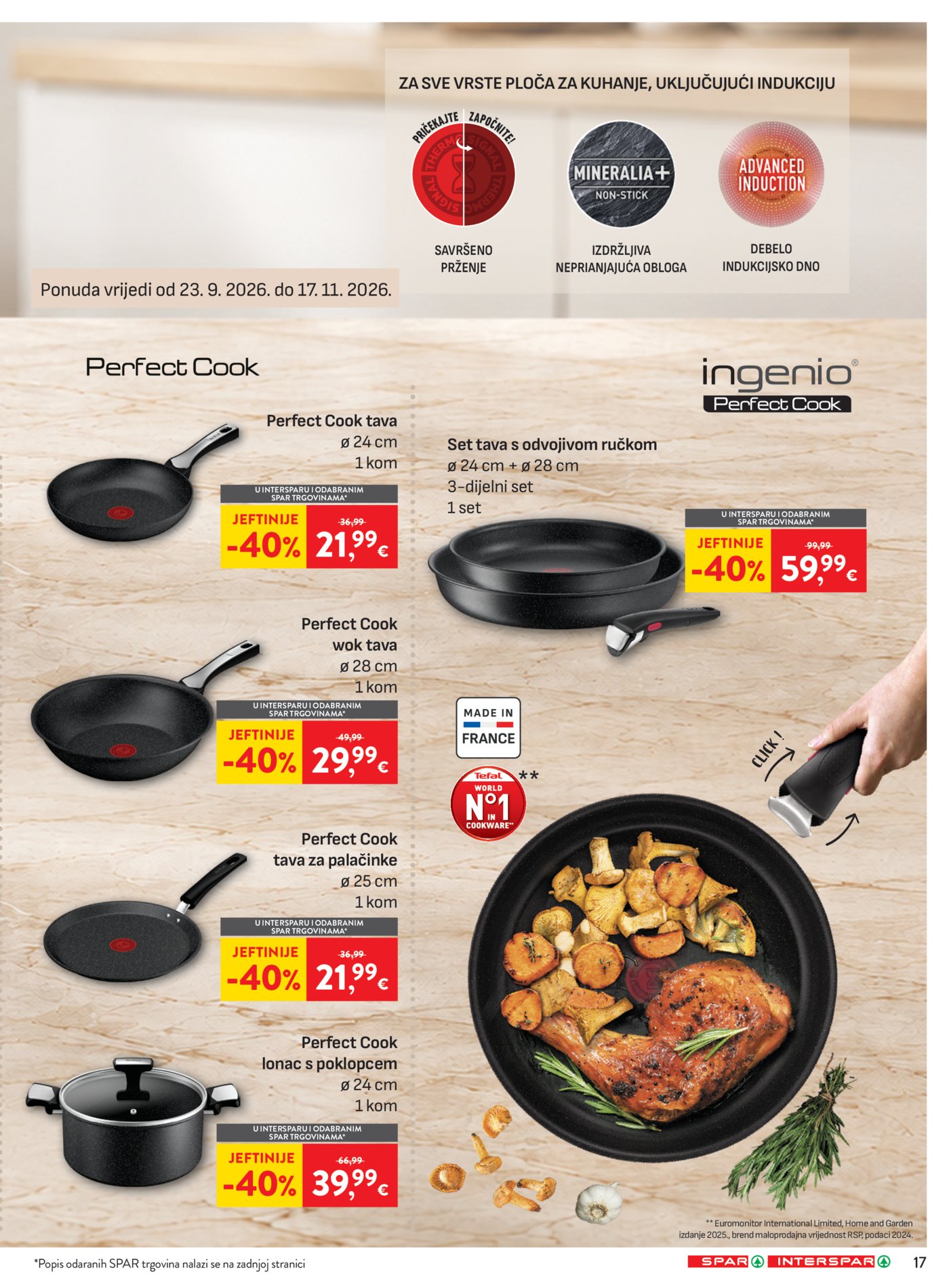 SPAR katalog Akcija 23.09. - 29.09.2026.