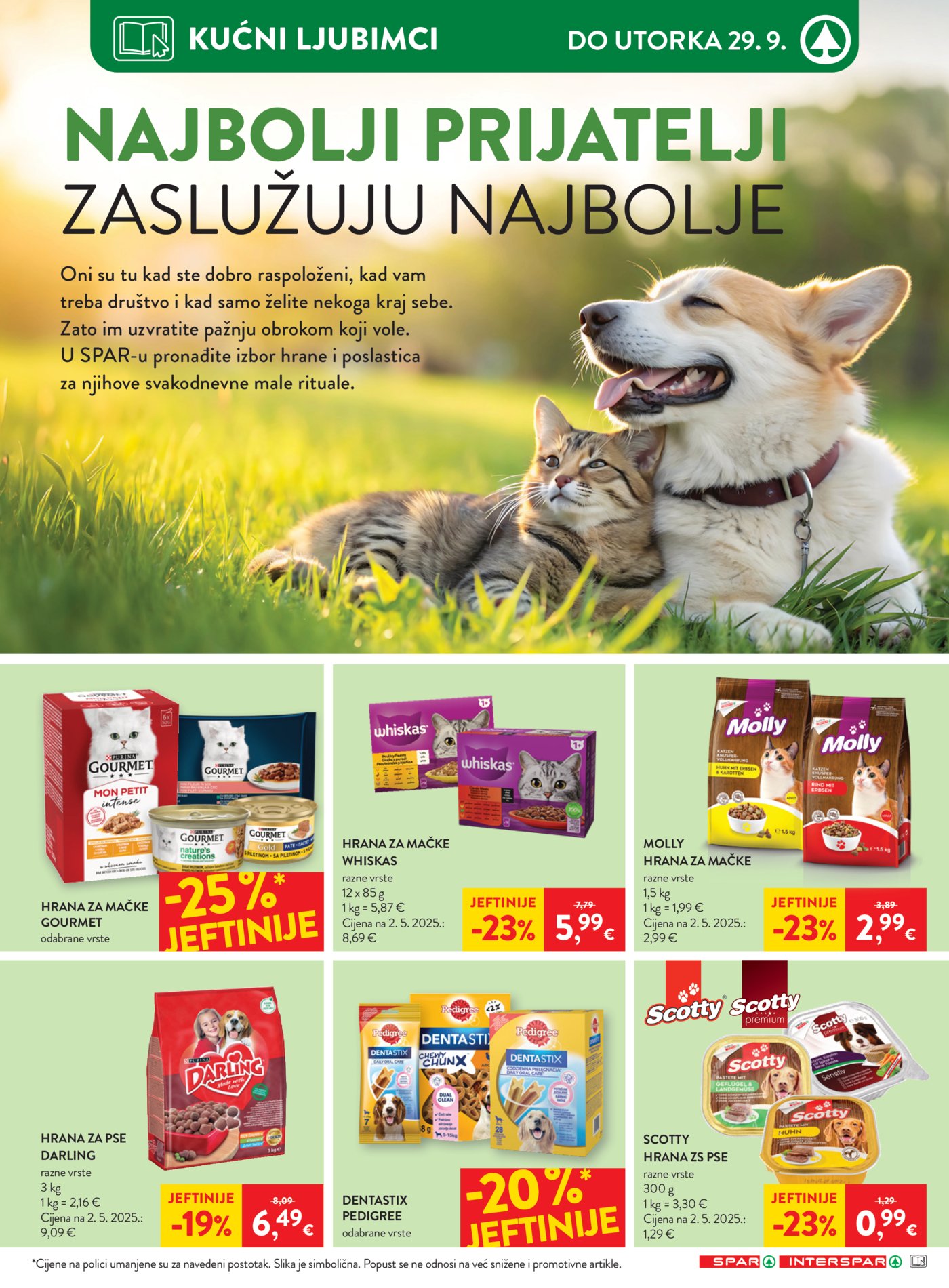 SPAR katalog Akcija 23.09. - 29.09.2026.