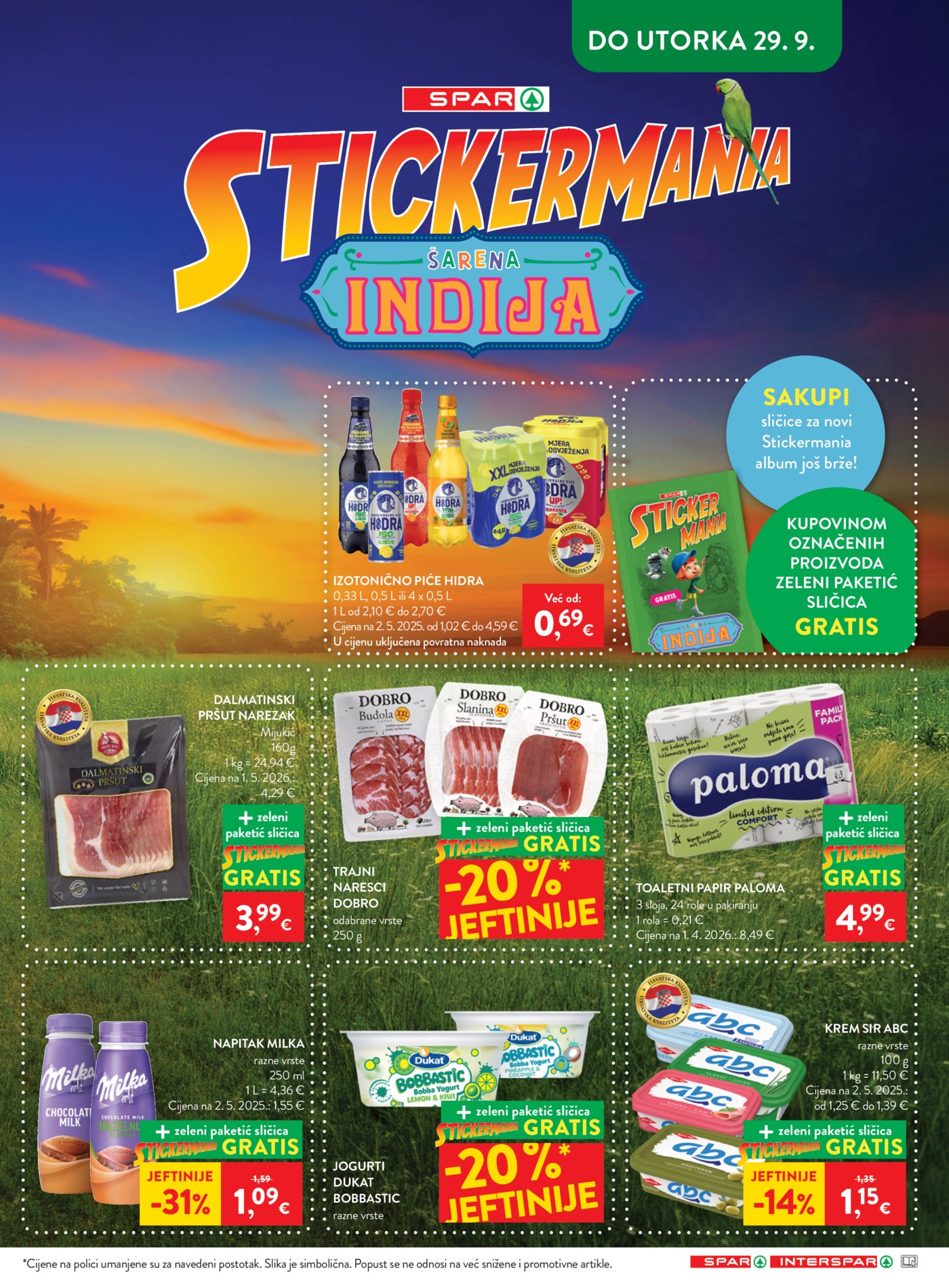 SPAR katalog Akcija 23.09. - 29.09.2026.
