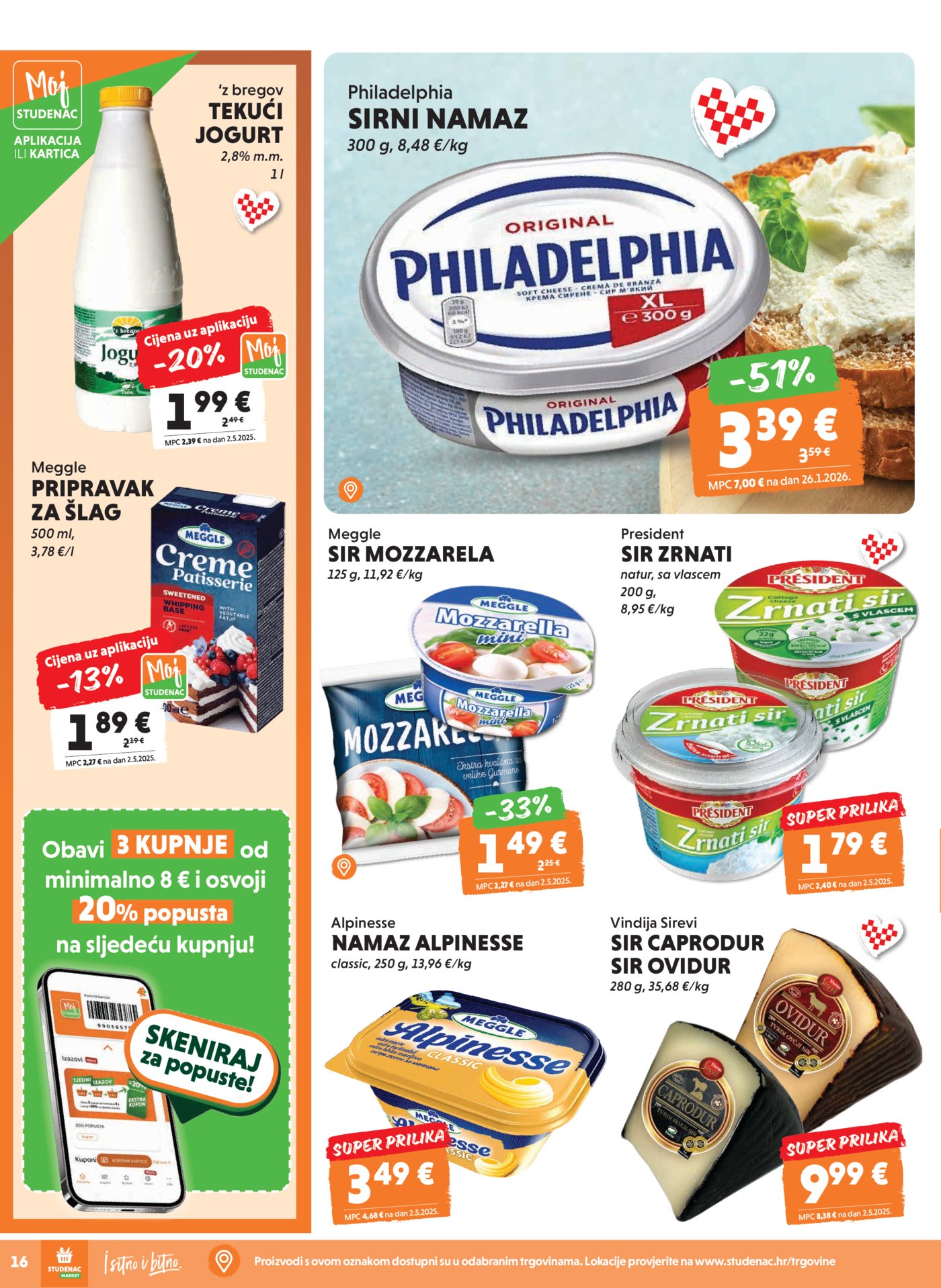 Studenac katalog Akcija 16.09.-22.09.2026.