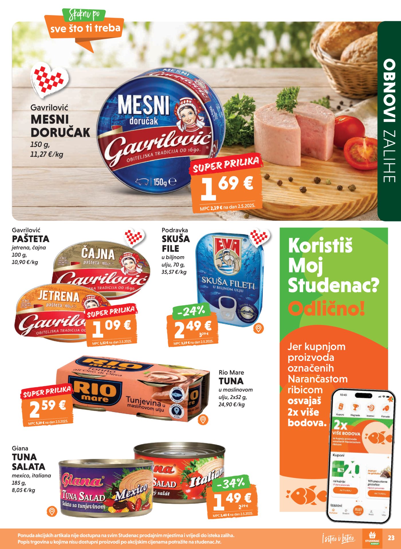 Studenac katalog Akcija 16.09.-22.09.2026.