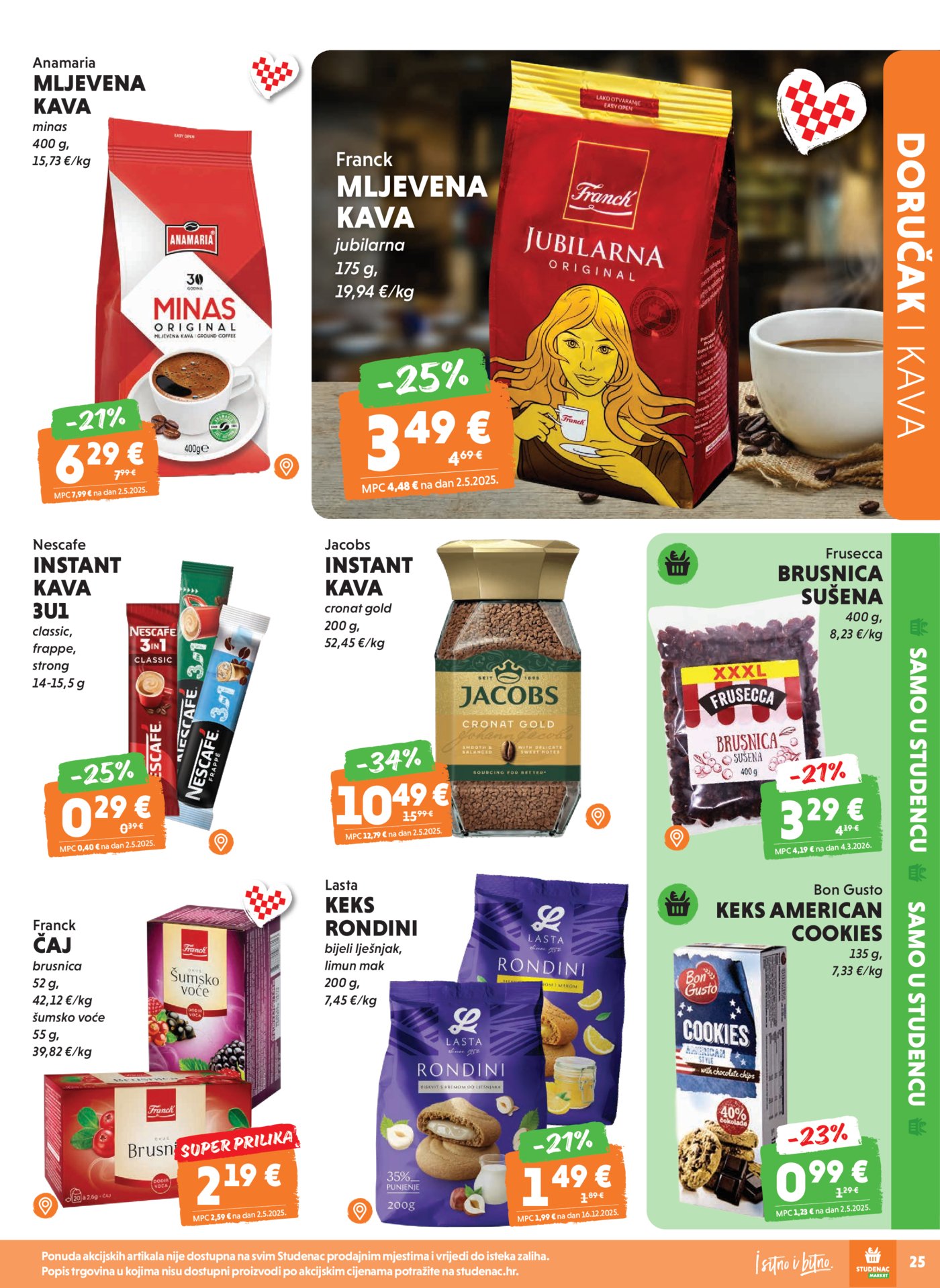 Studenac katalog Akcija 16.09.-22.09.2026.