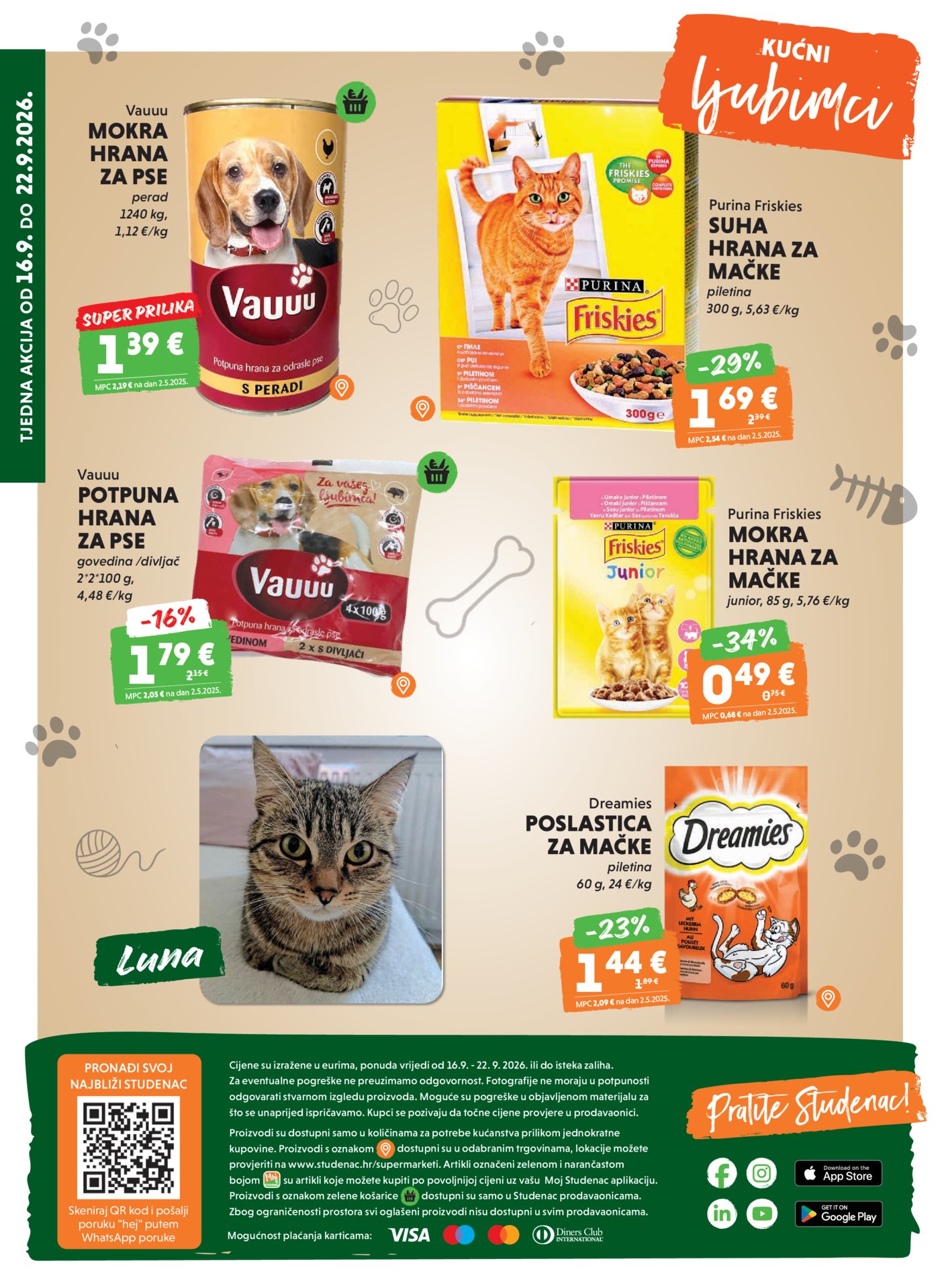 Studenac katalog Akcija 16.09.-22.09.2026.