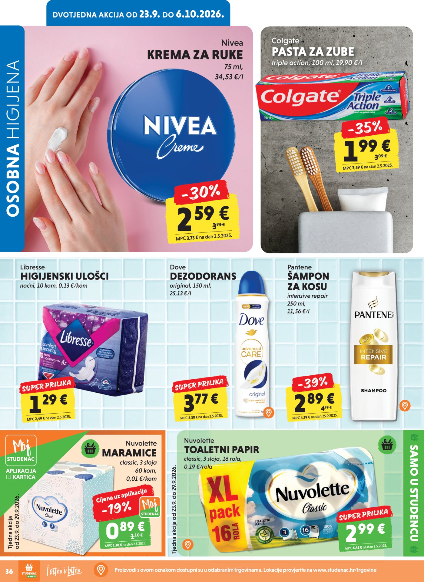Studenac katalog Akcija 23.09.-29.09.2026.