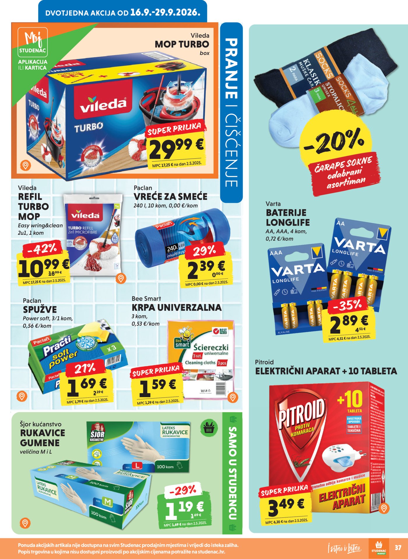 Studenac katalog Akcija 23.09.-29.09.2026.