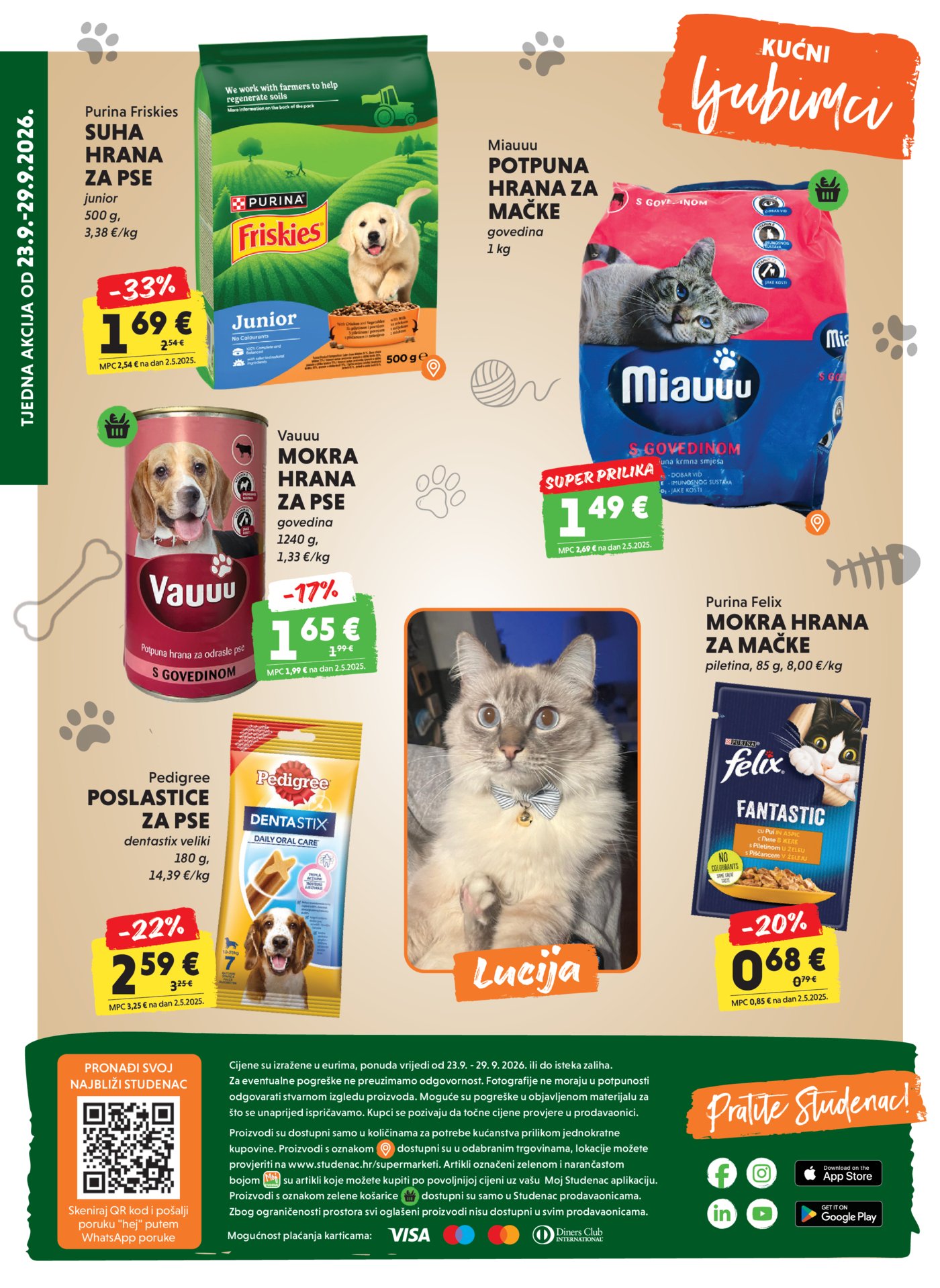 Studenac katalog Akcija 23.09.-29.09.2026.