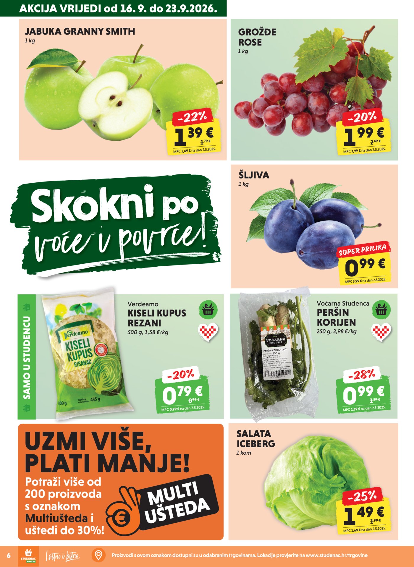 Studenac katalog Akcija 23.09.-29.09.2026.