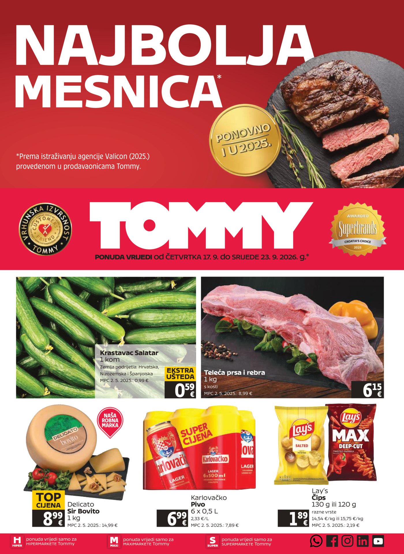Tommy katalog akcija od 17.09.-23.09.2026.