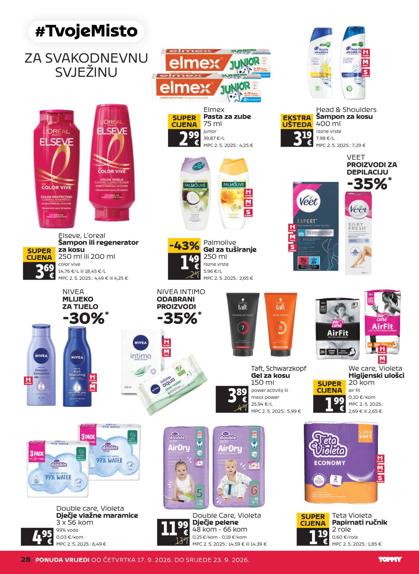 Tommy katalog akcija od 17.09.-23.09.2026.