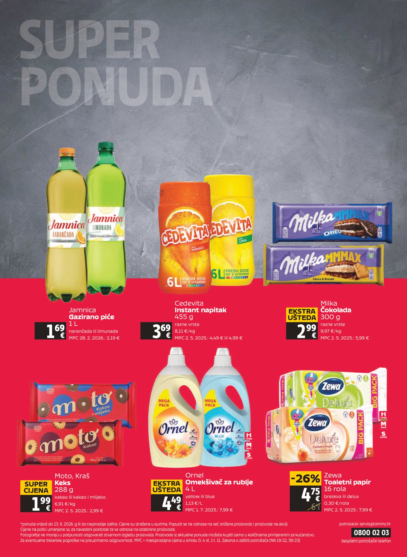 Tommy katalog akcija od 17.09.-23.09.2026.
