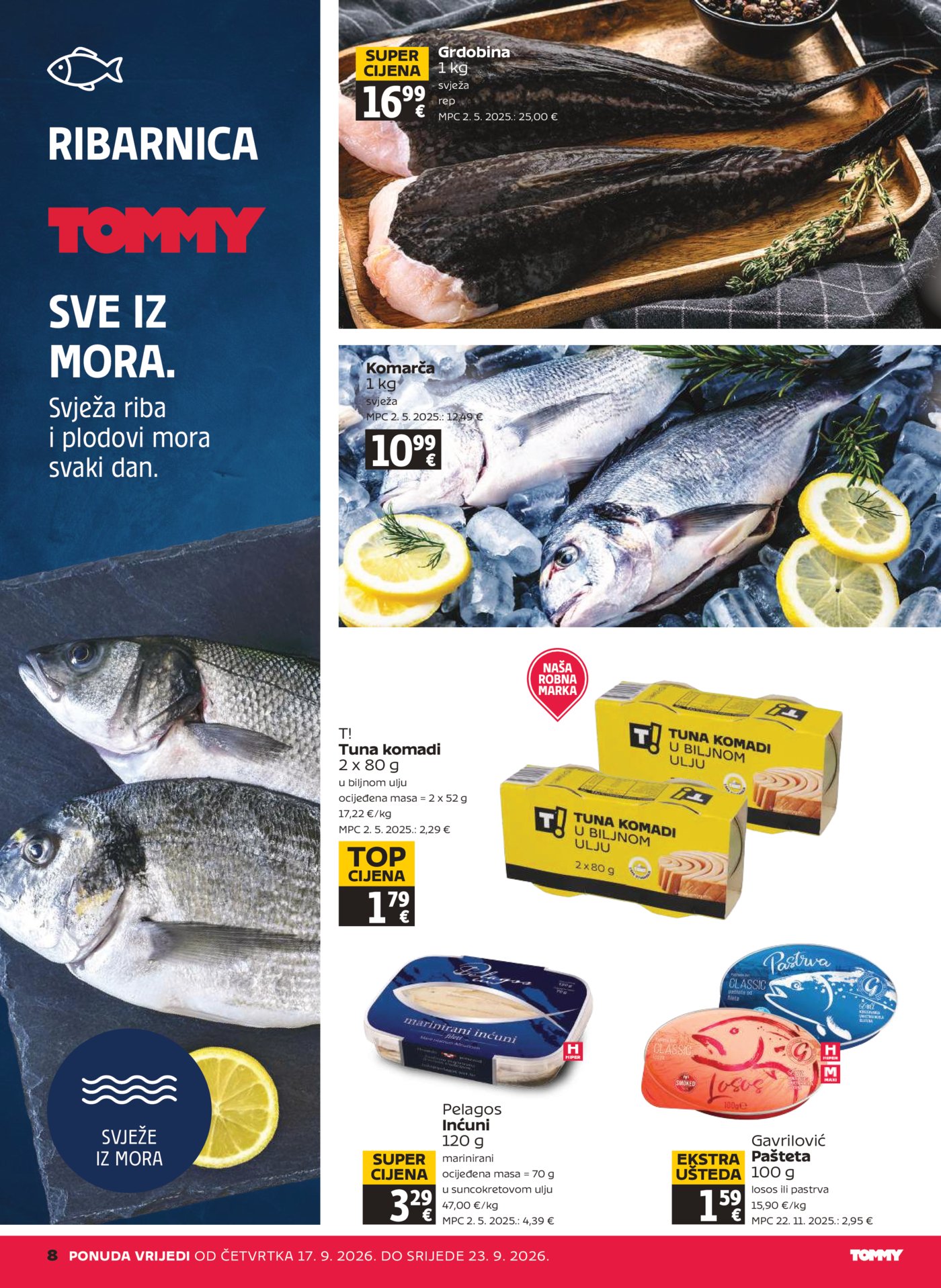 Tommy katalog akcija od 17.09.-23.09.2026.