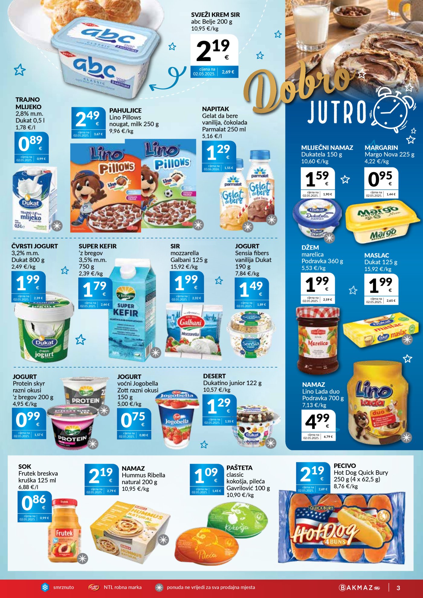 Bakmaz katalog Akcija 30.09. - 06.10.2026.