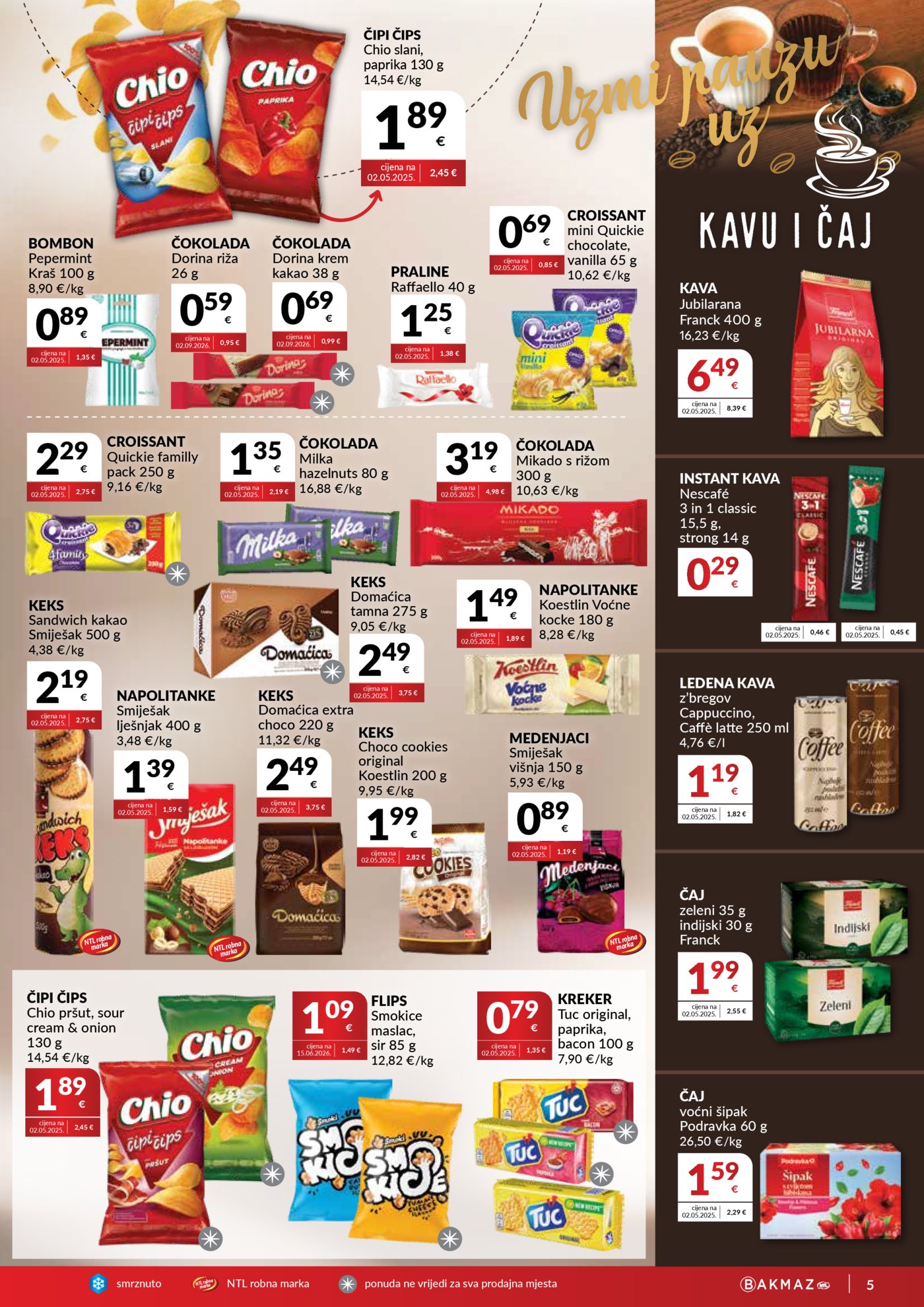 Bakmaz katalog Akcija 30.09. - 06.10.2026.