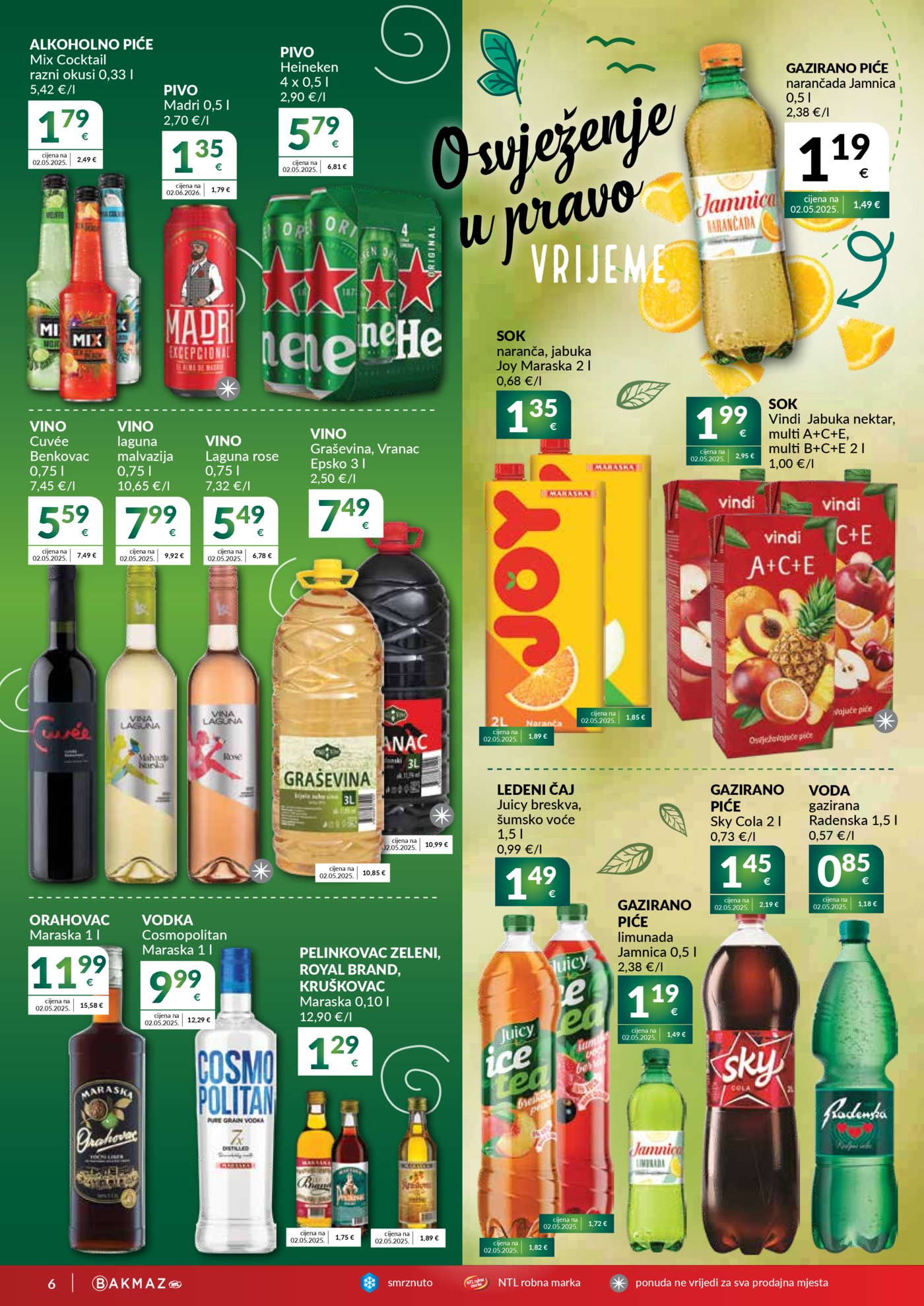 Bakmaz katalog Akcija 30.09. - 06.10.2026.