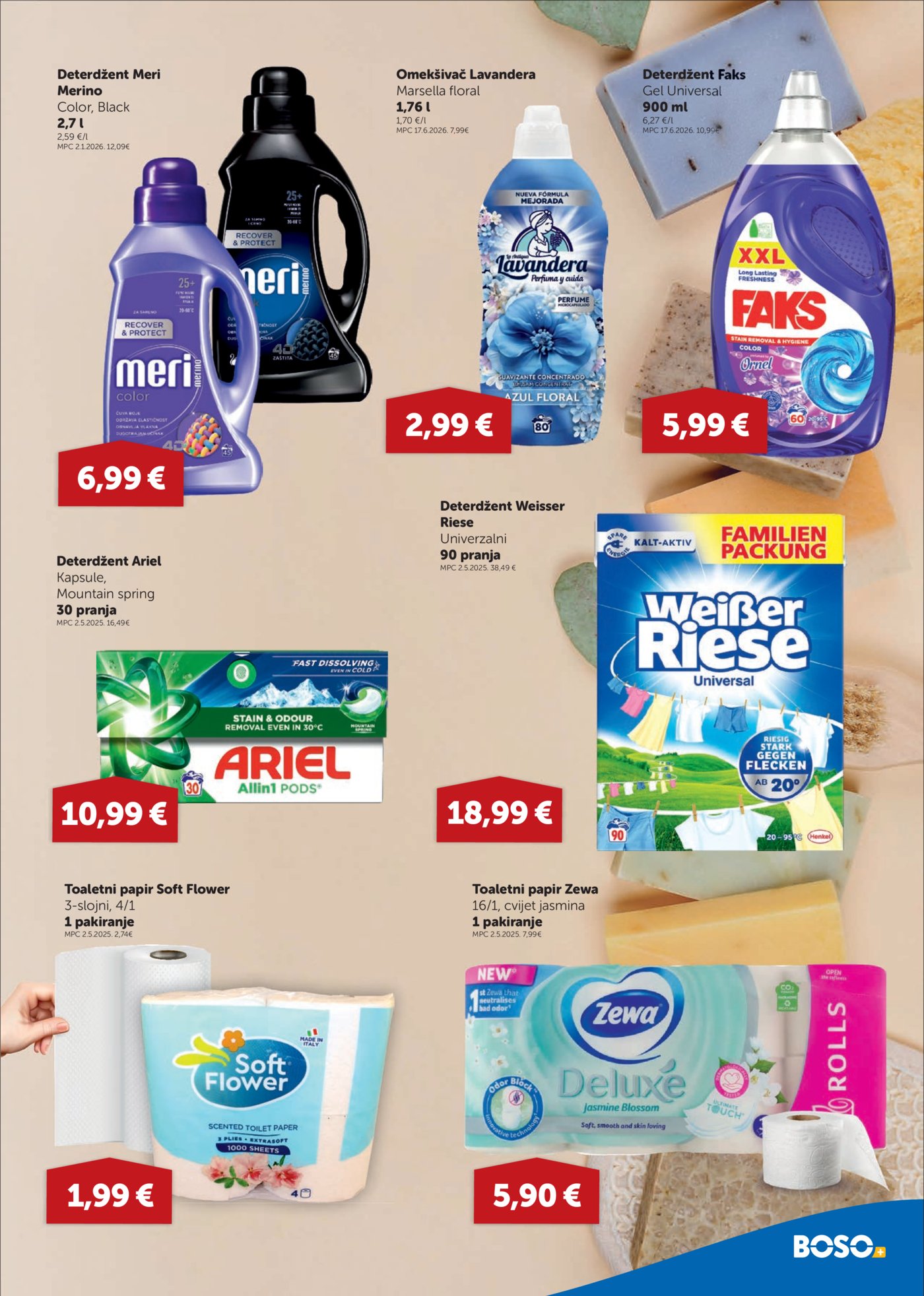 Boso katalog Akcija 01.10. - 07.10.2026.