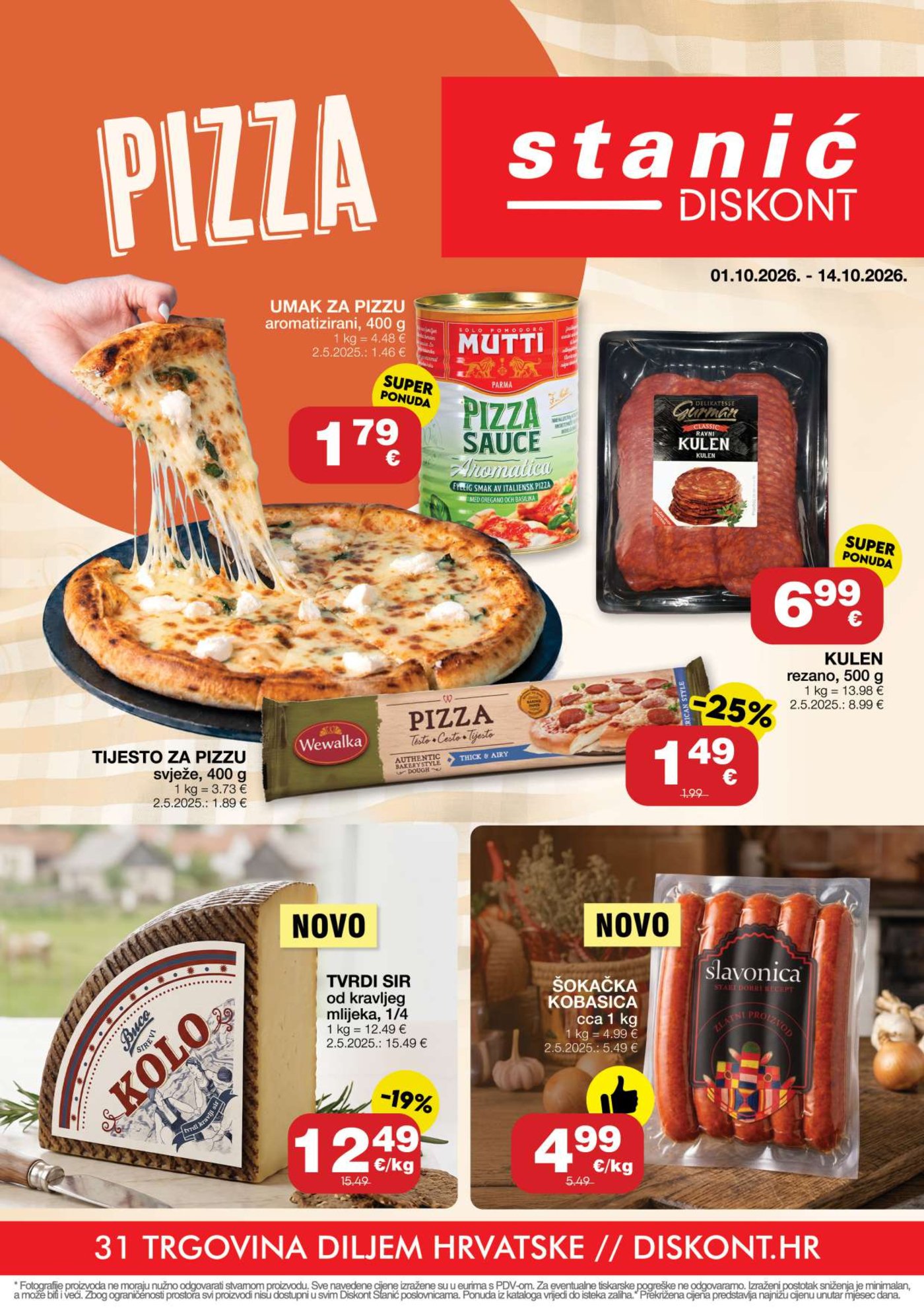 Diskont Stanić katalog Akcija 01.10. - 14.10.2026.