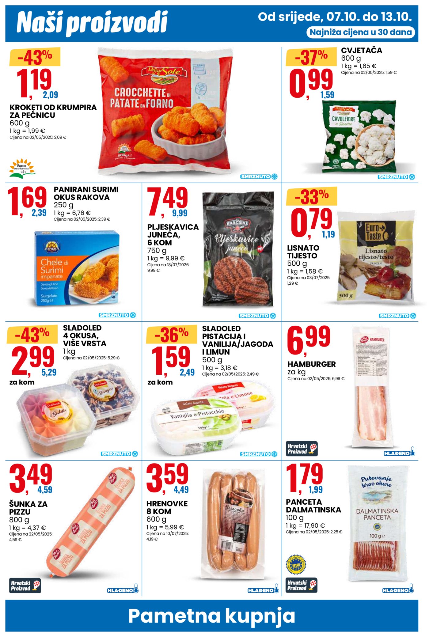 Eurospin katalog Akcija 07.10. - 13.10.2026.