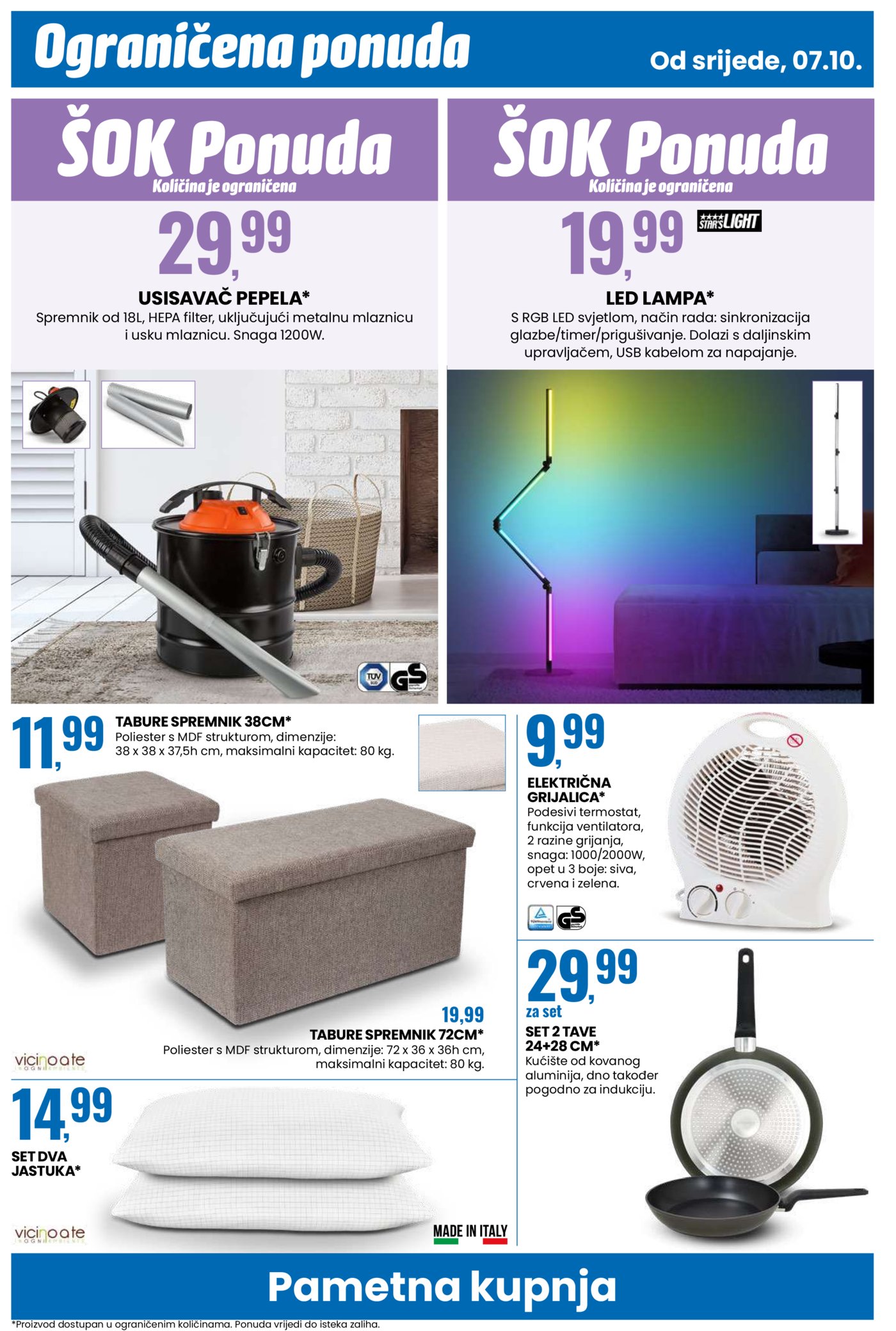 Eurospin katalog Akcija 07.10. - 13.10.2026.