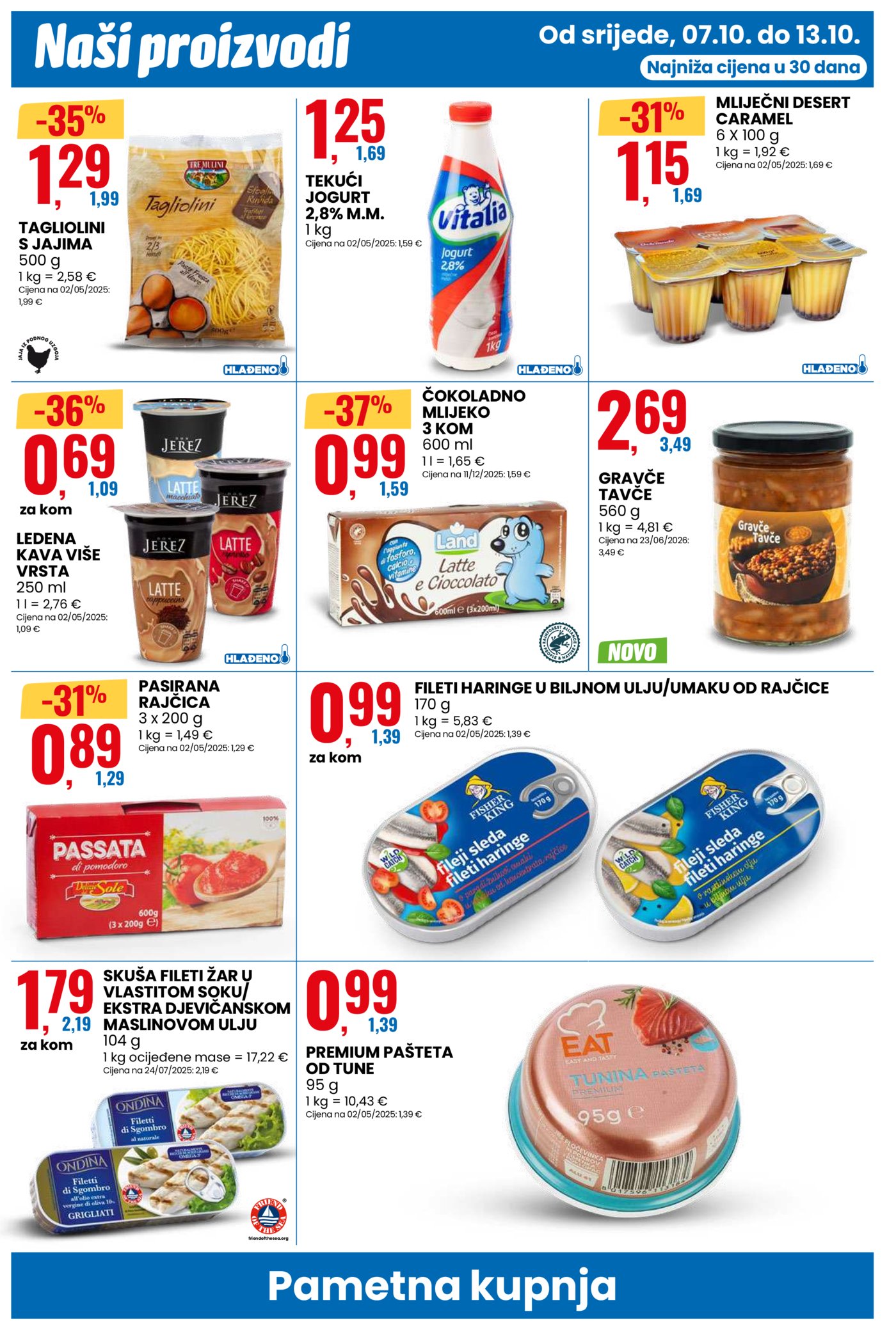 Eurospin katalog Akcija 07.10. - 13.10.2026.