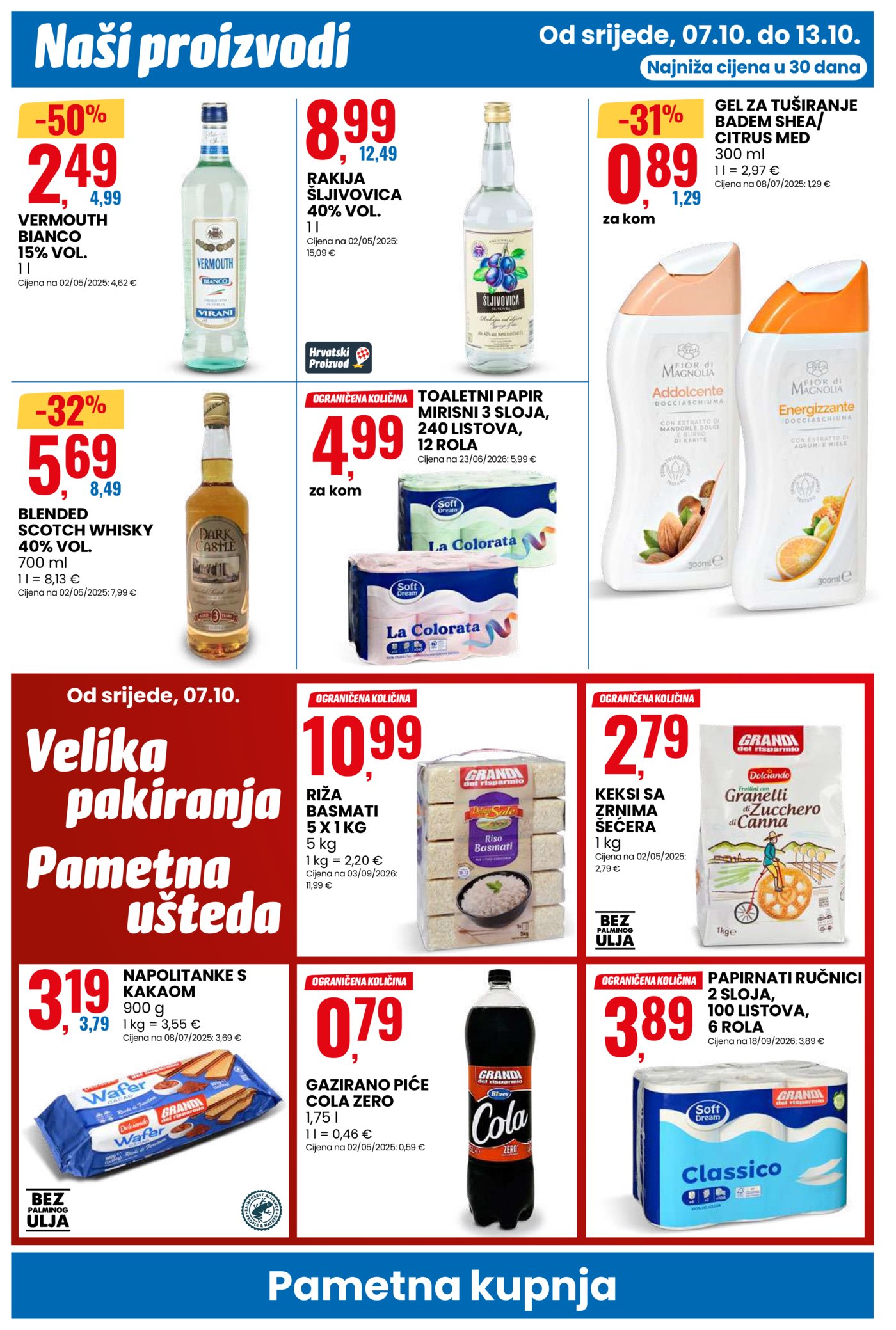 Eurospin katalog Akcija 07.10. - 13.10.2026.
