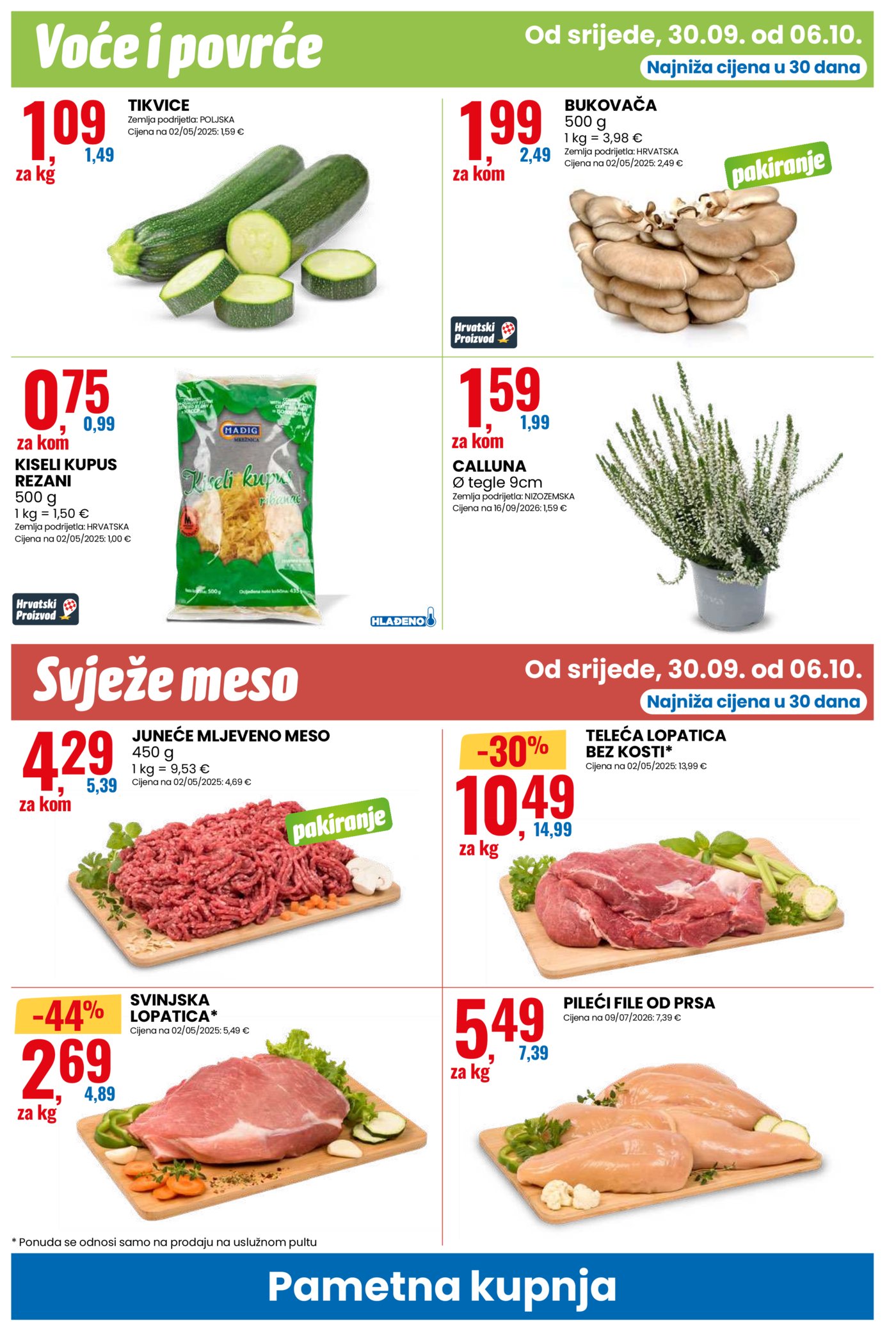 Eurospin katalog Pametna kupnja 30.09. - 06.10.2026.