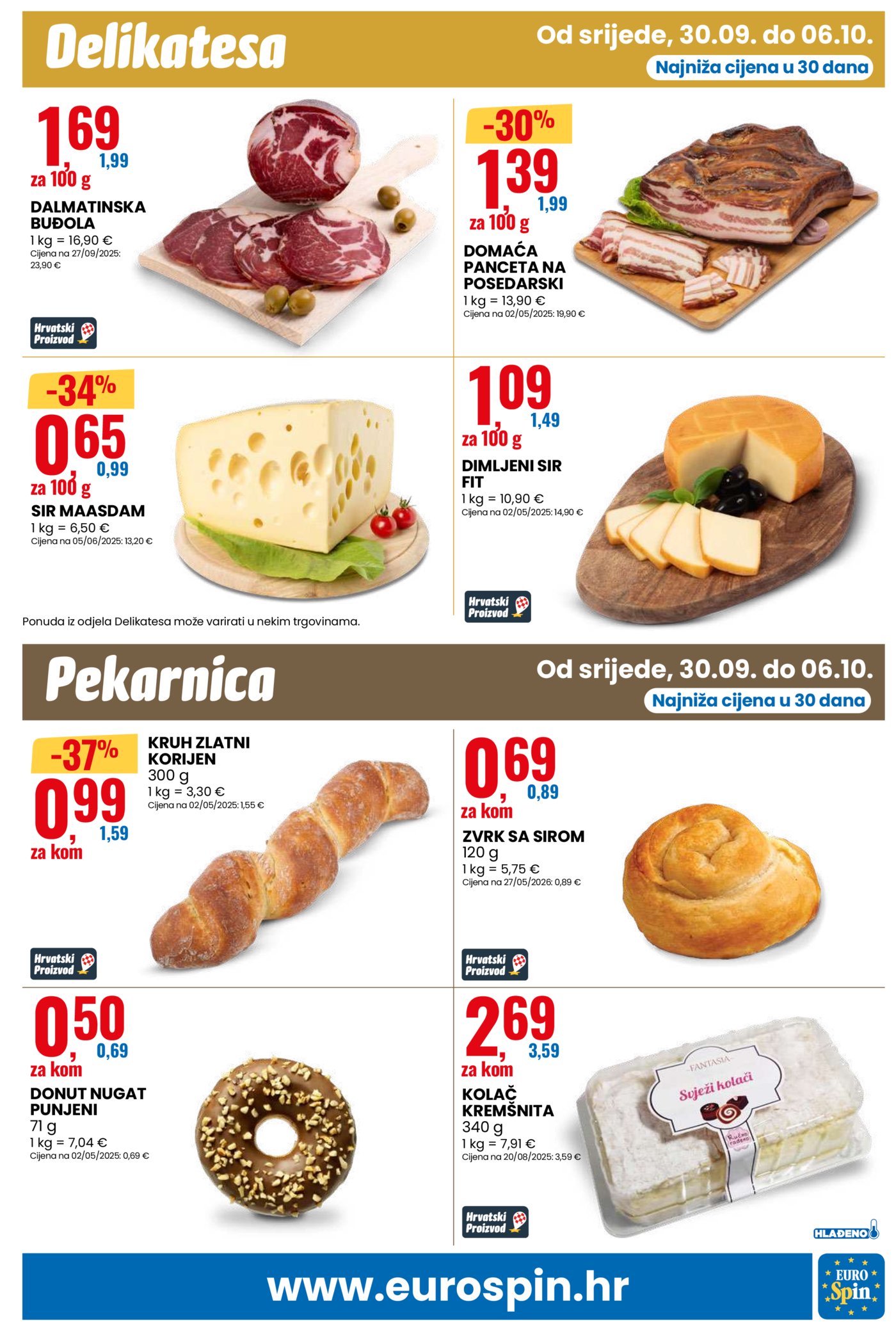 Eurospin katalog Pametna kupnja 30.09. - 06.10.2026.