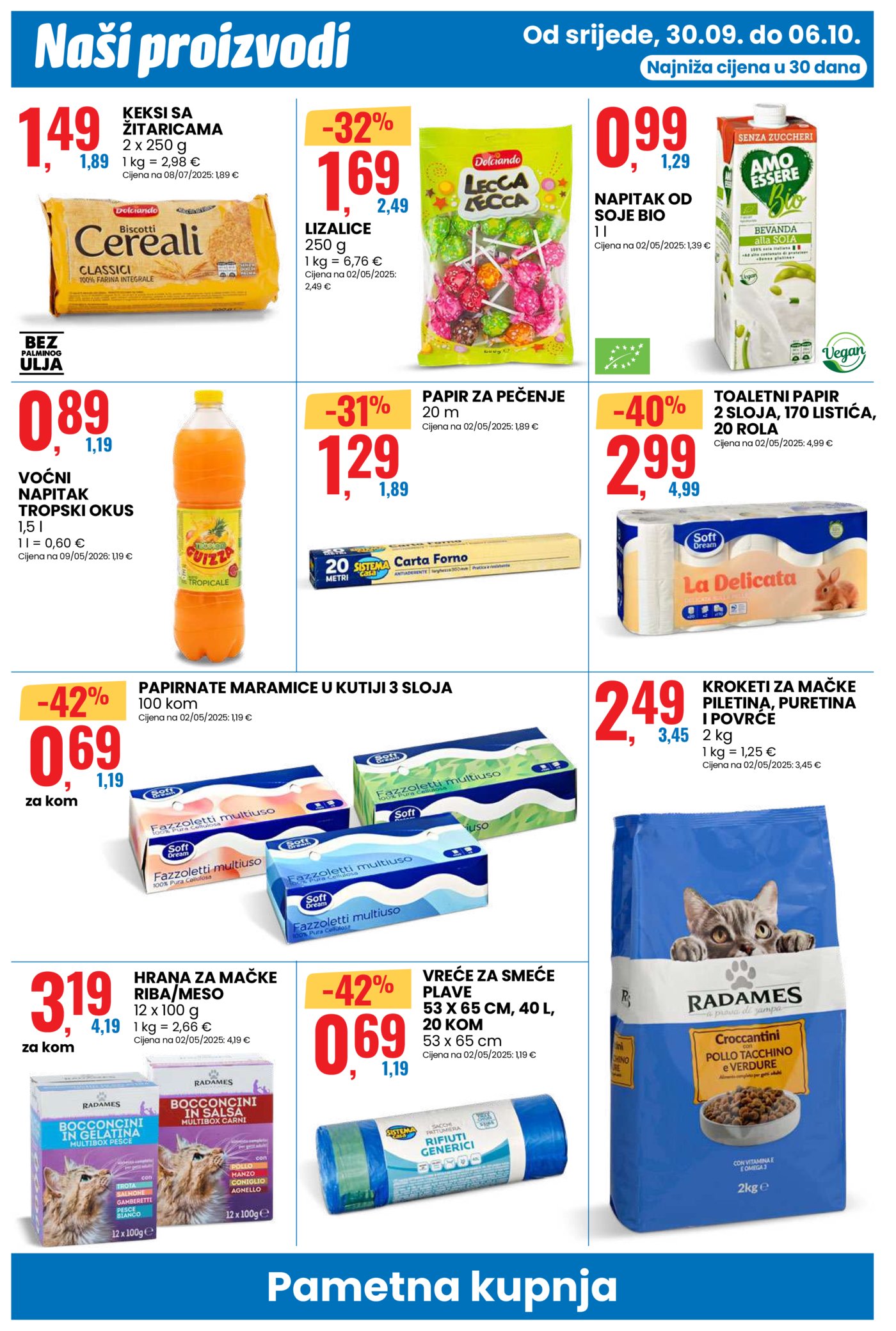 Eurospin katalog Pametna kupnja 30.09. - 06.10.2026.