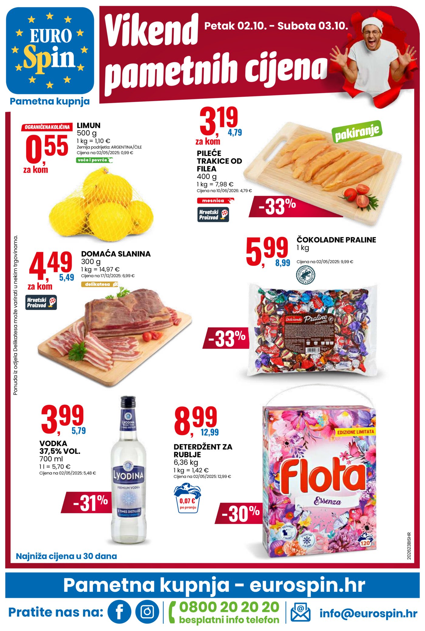 Eurospin katalog Pametna kupnja 30.09. - 06.10.2026.