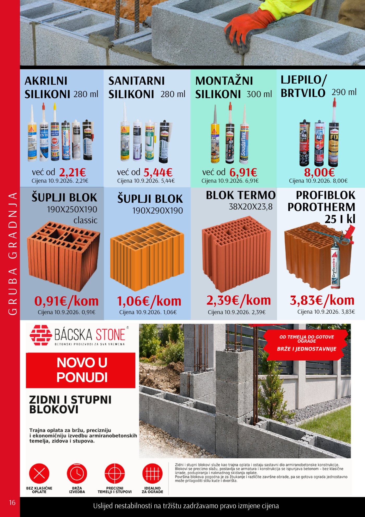 GT Izolirka katalog Akcija 01.10. - 31.10.2026.