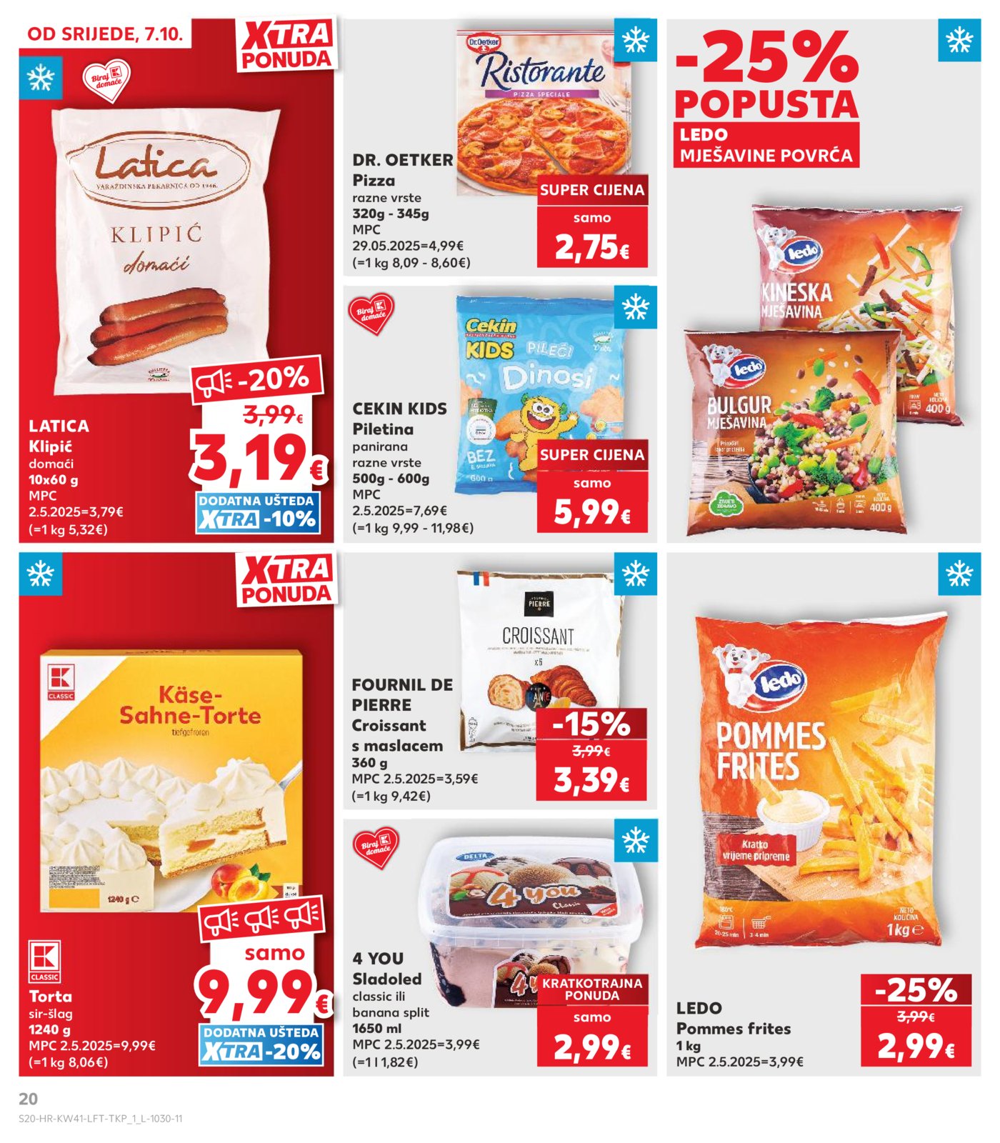 Kaufland katalog Akcija 07.10. - 13.10.2026.
