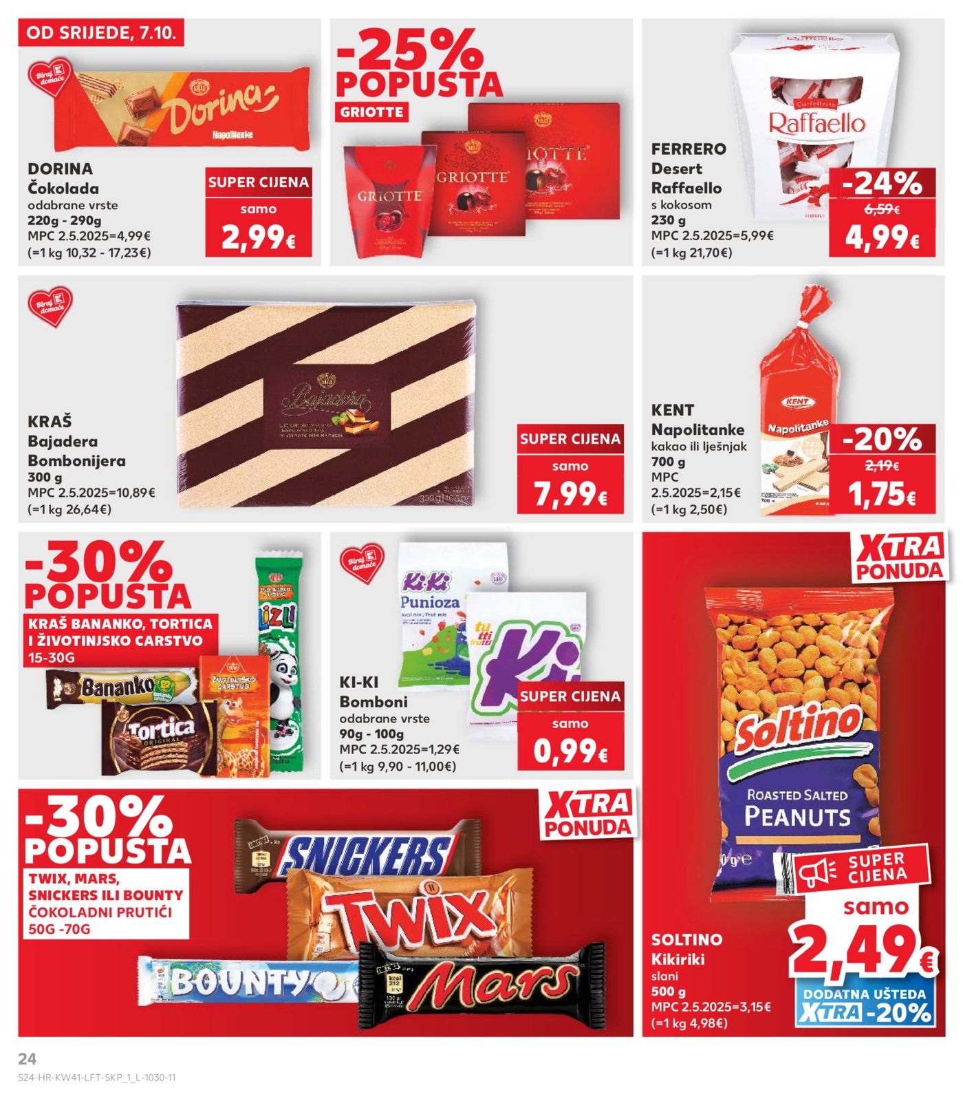Kaufland katalog Akcija 07.10. - 13.10.2026.