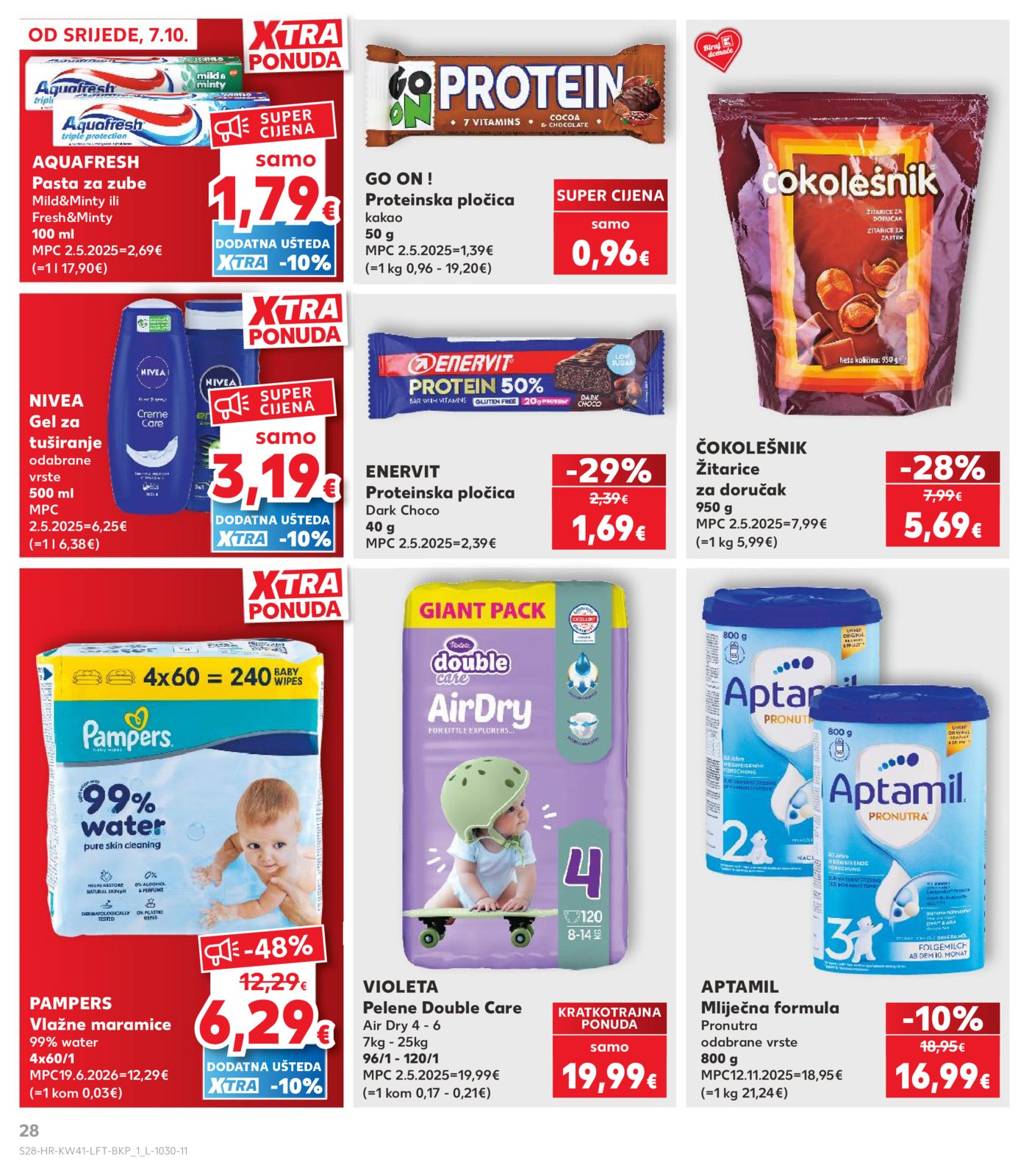 Kaufland katalog Akcija 07.10. - 13.10.2026.