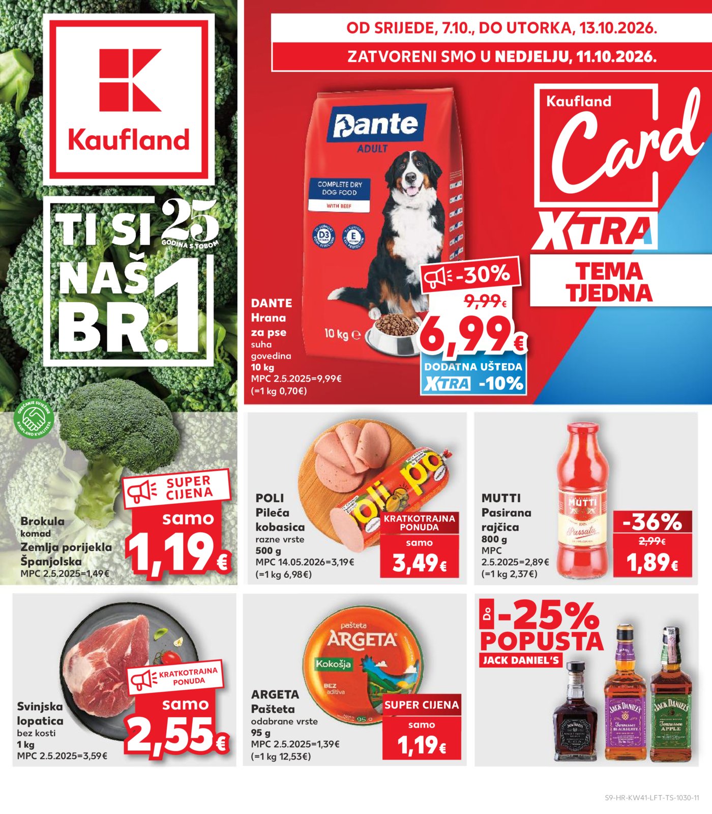 Kaufland katalog Akcija 07.10. - 13.10.2026.