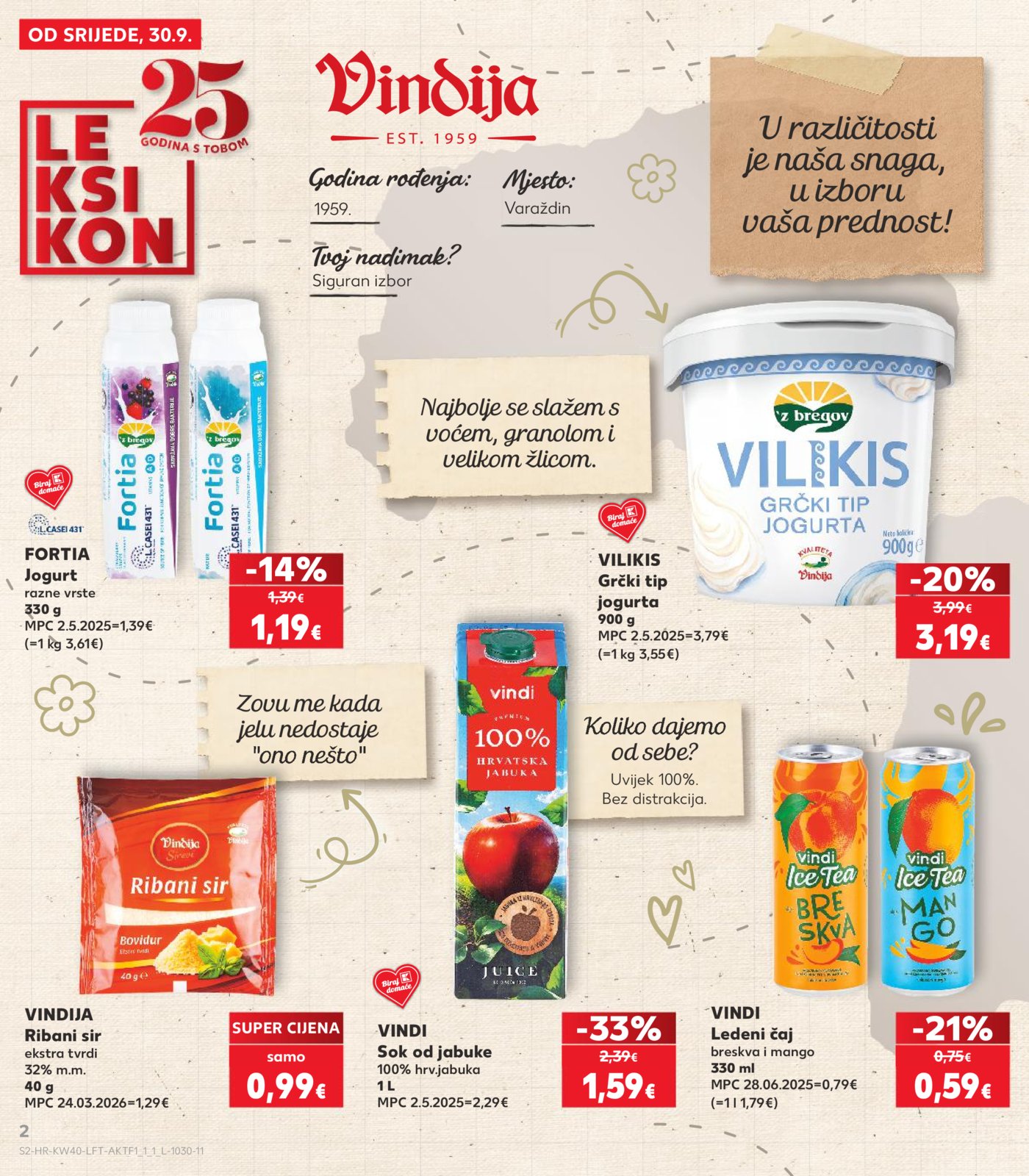 Kaufland katalog Akcija 30.09. - 06.10.2026.