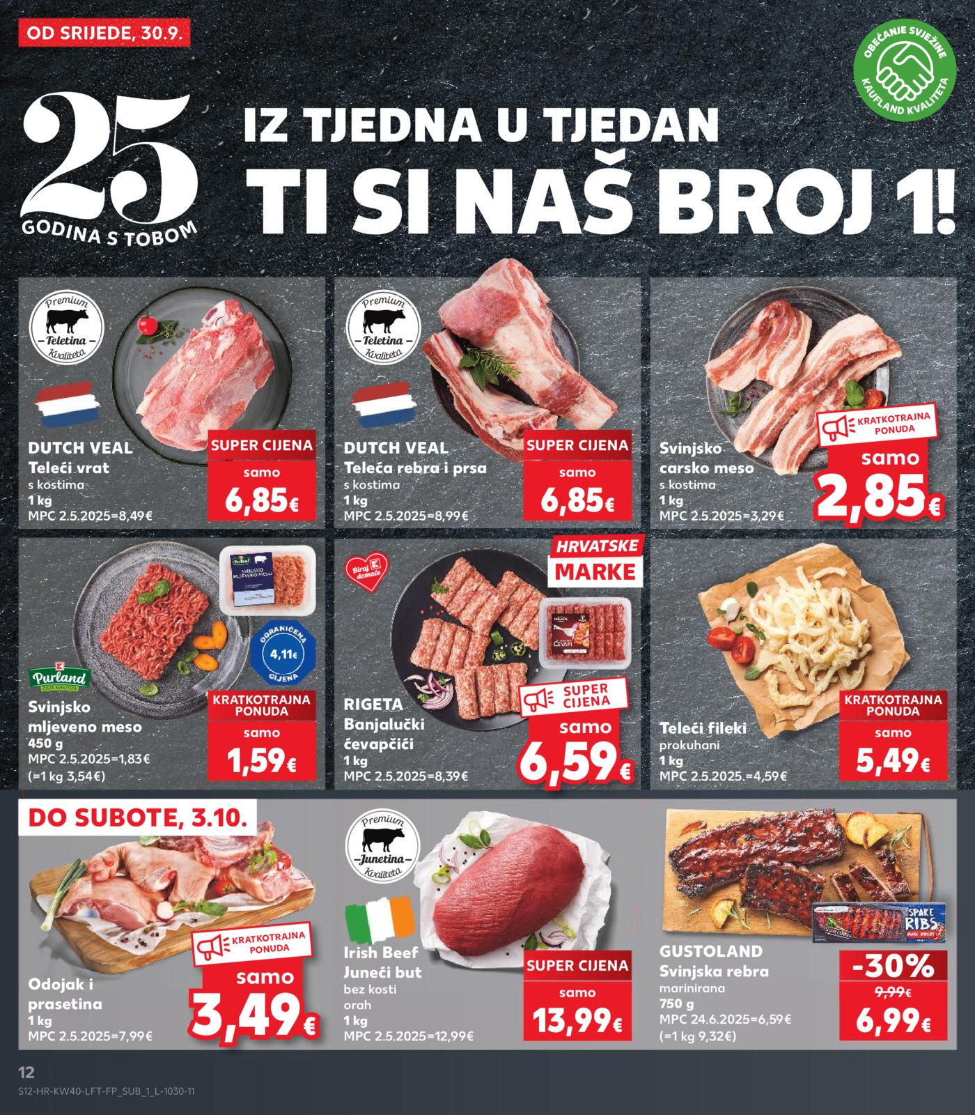 Kaufland katalog Akcija 30.09. - 06.10.2026.