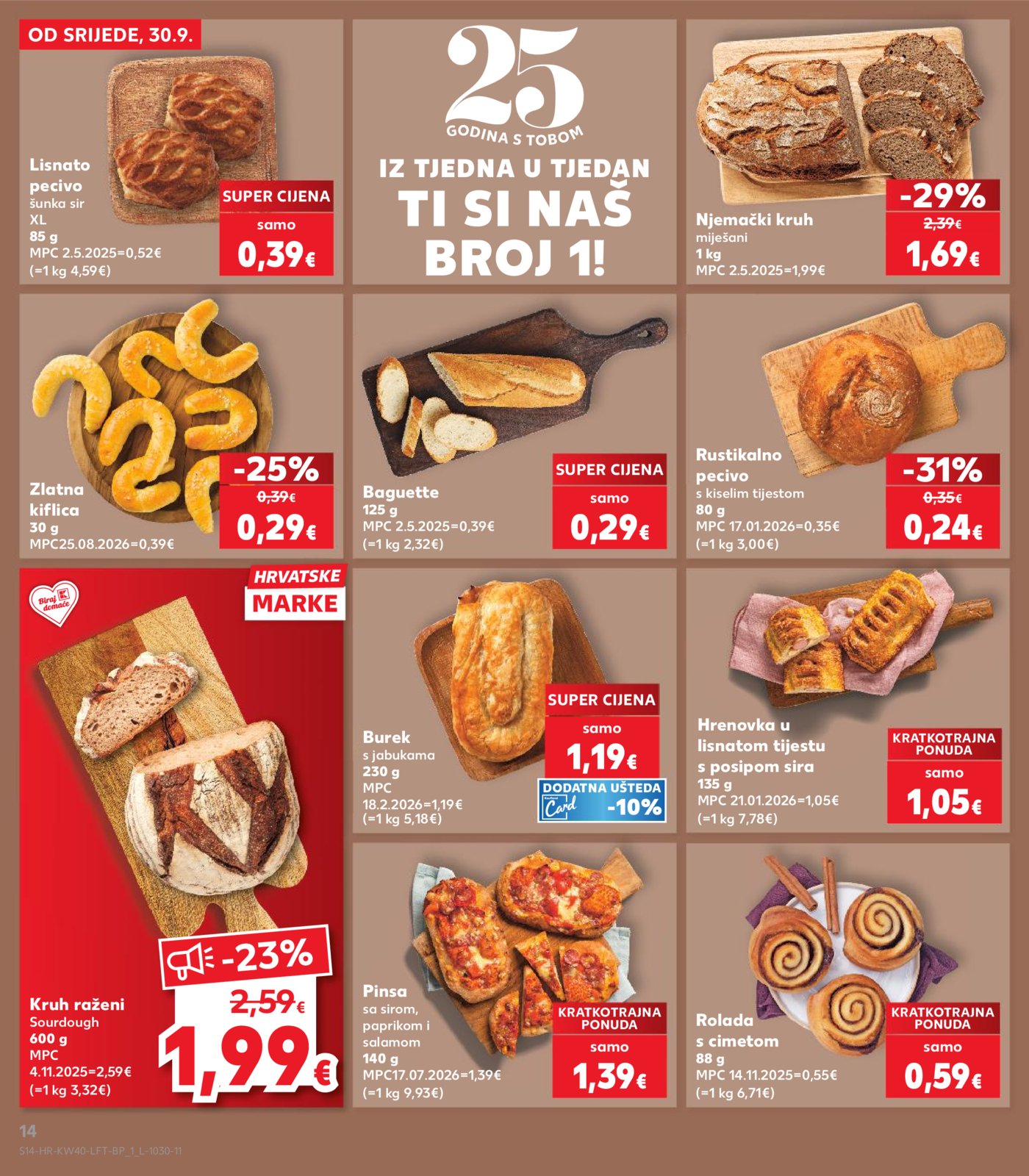 Kaufland katalog Akcija 30.09. - 06.10.2026.