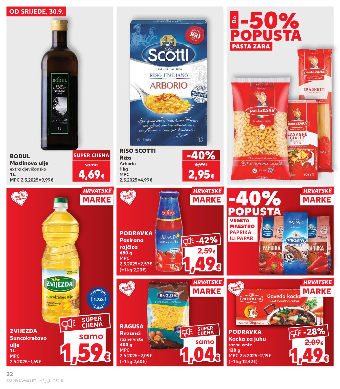 Kaufland katalog Akcija 30.09. - 06.10.2026.