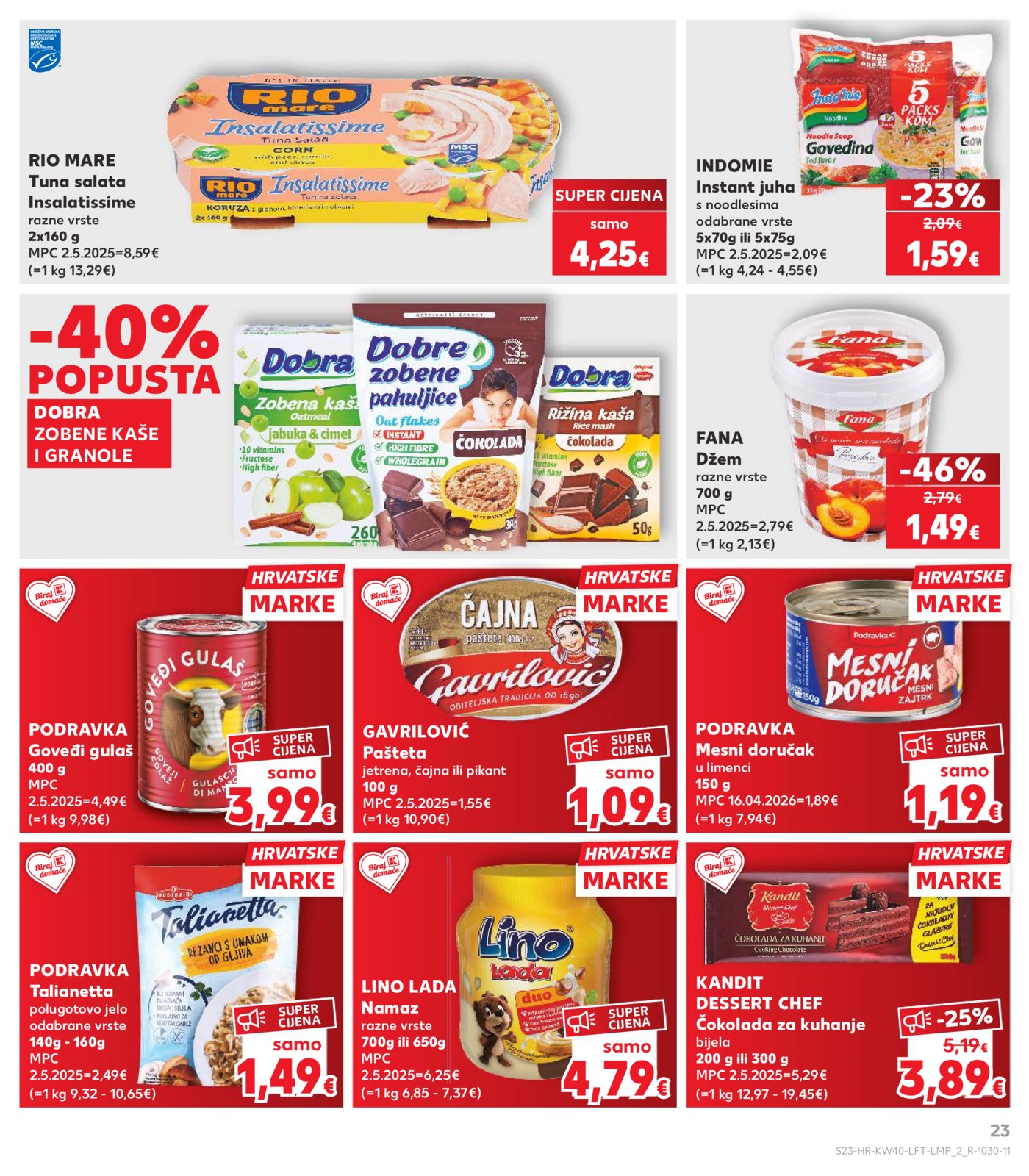 Kaufland katalog Akcija 30.09. - 06.10.2026.