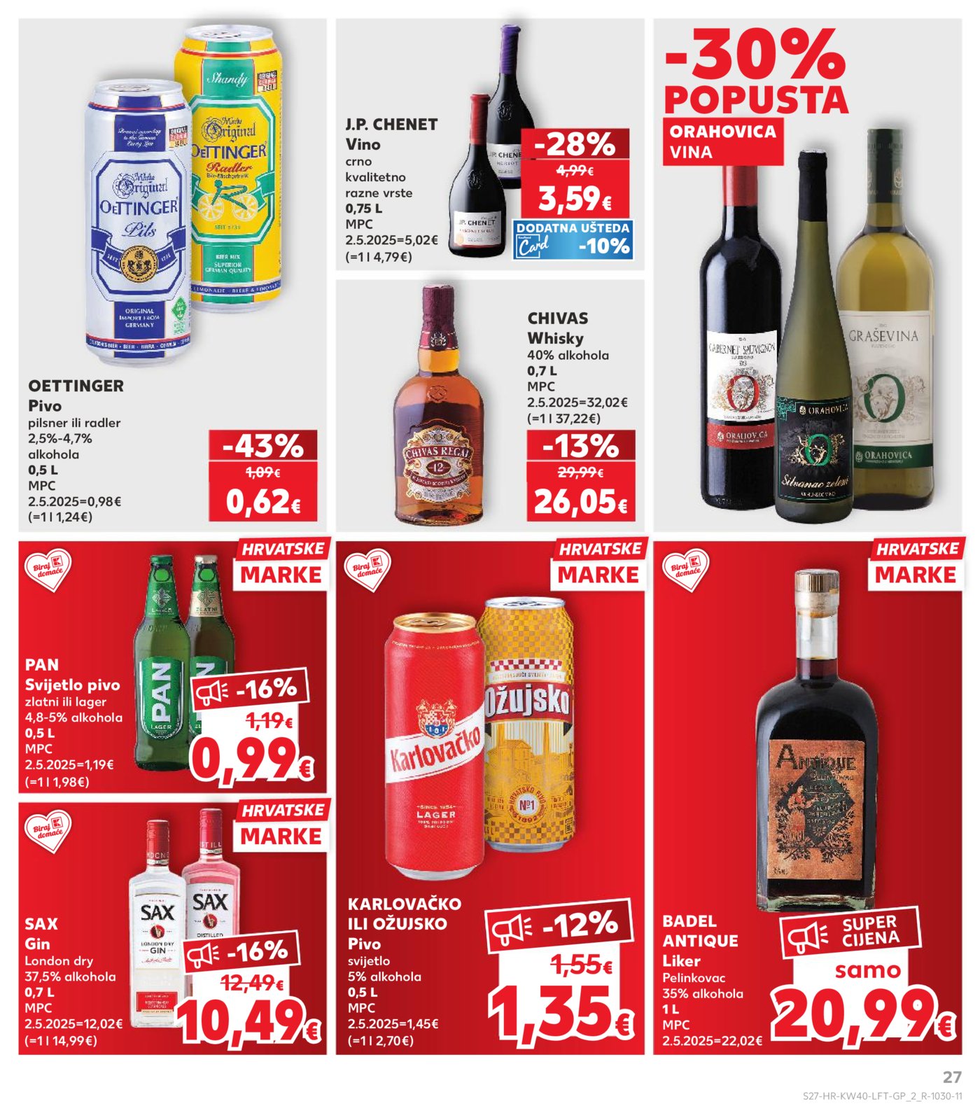 Kaufland katalog Akcija 30.09. - 06.10.2026.