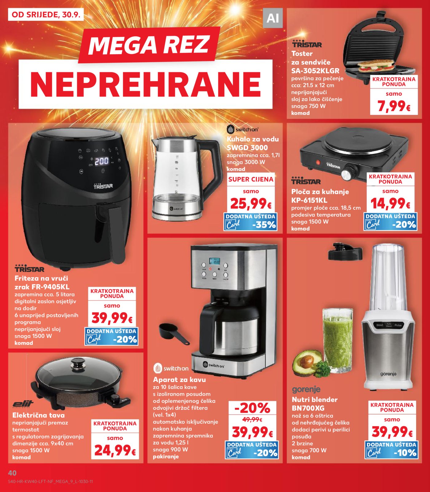 Kaufland katalog Akcija 30.09. - 06.10.2026.