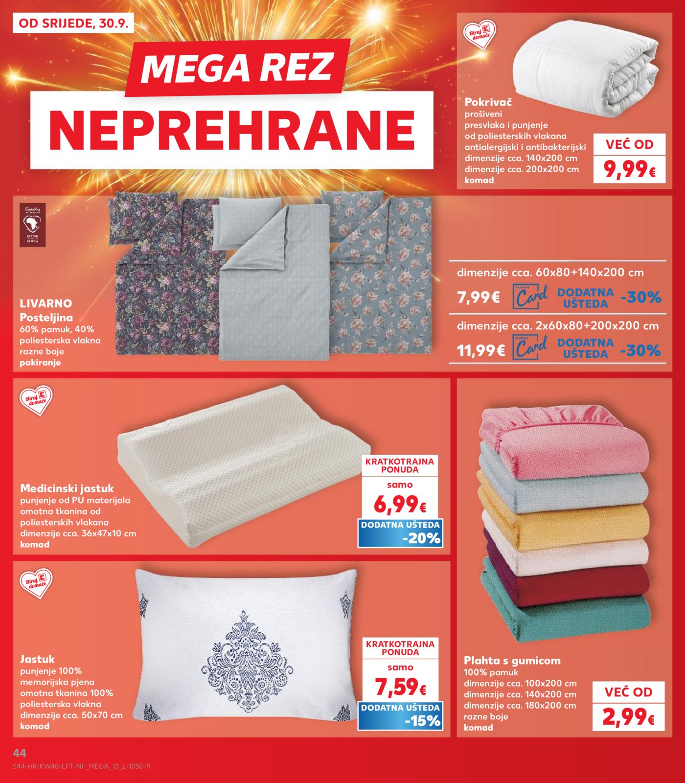 Kaufland katalog Akcija 30.09. - 06.10.2026.