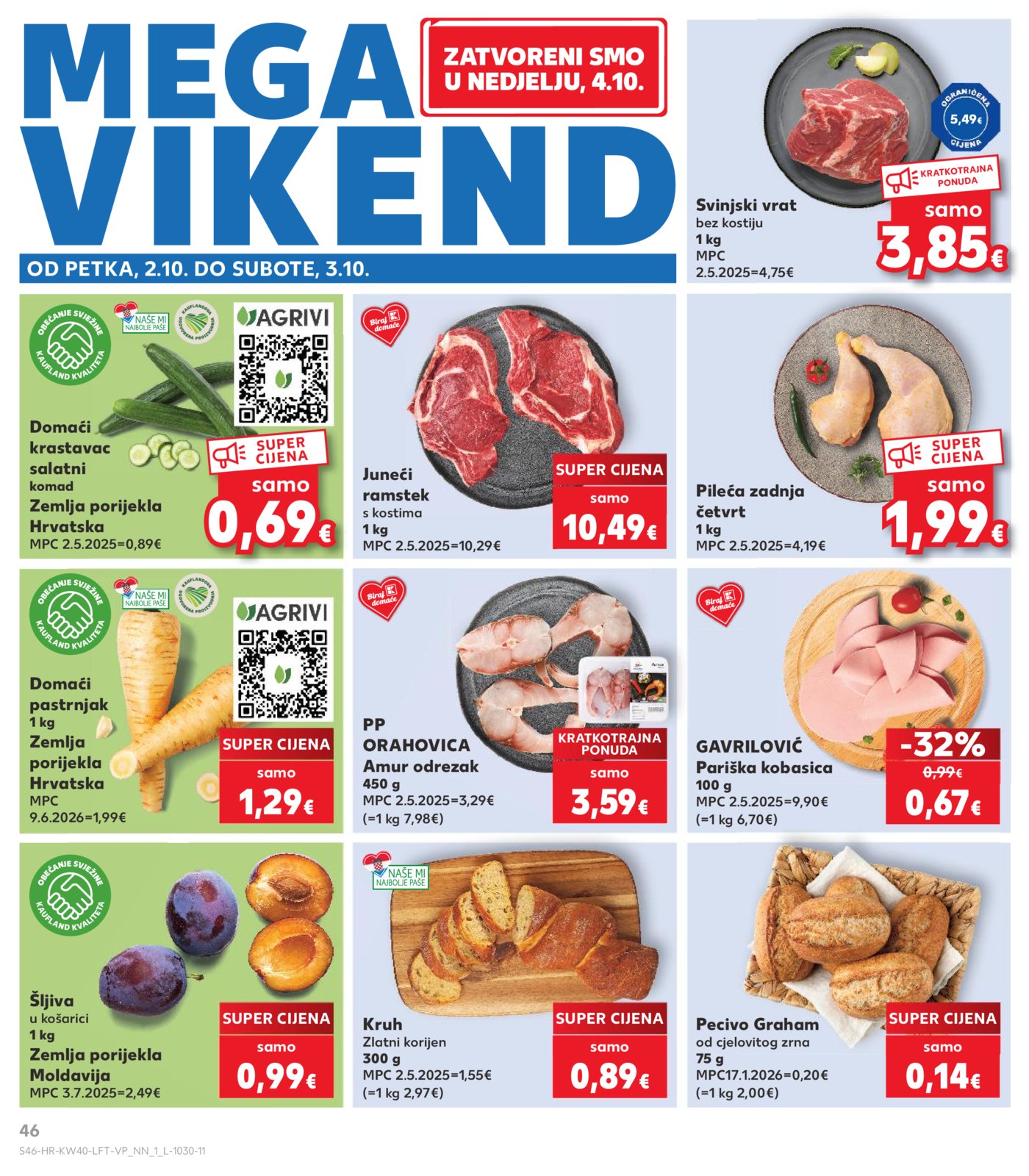 Kaufland katalog Akcija 30.09. - 06.10.2026.