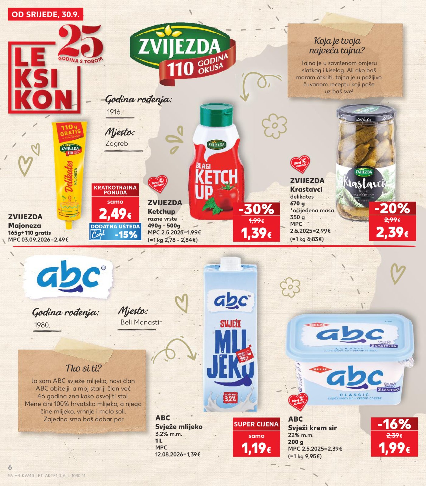 Kaufland katalog Akcija 30.09. - 06.10.2026.