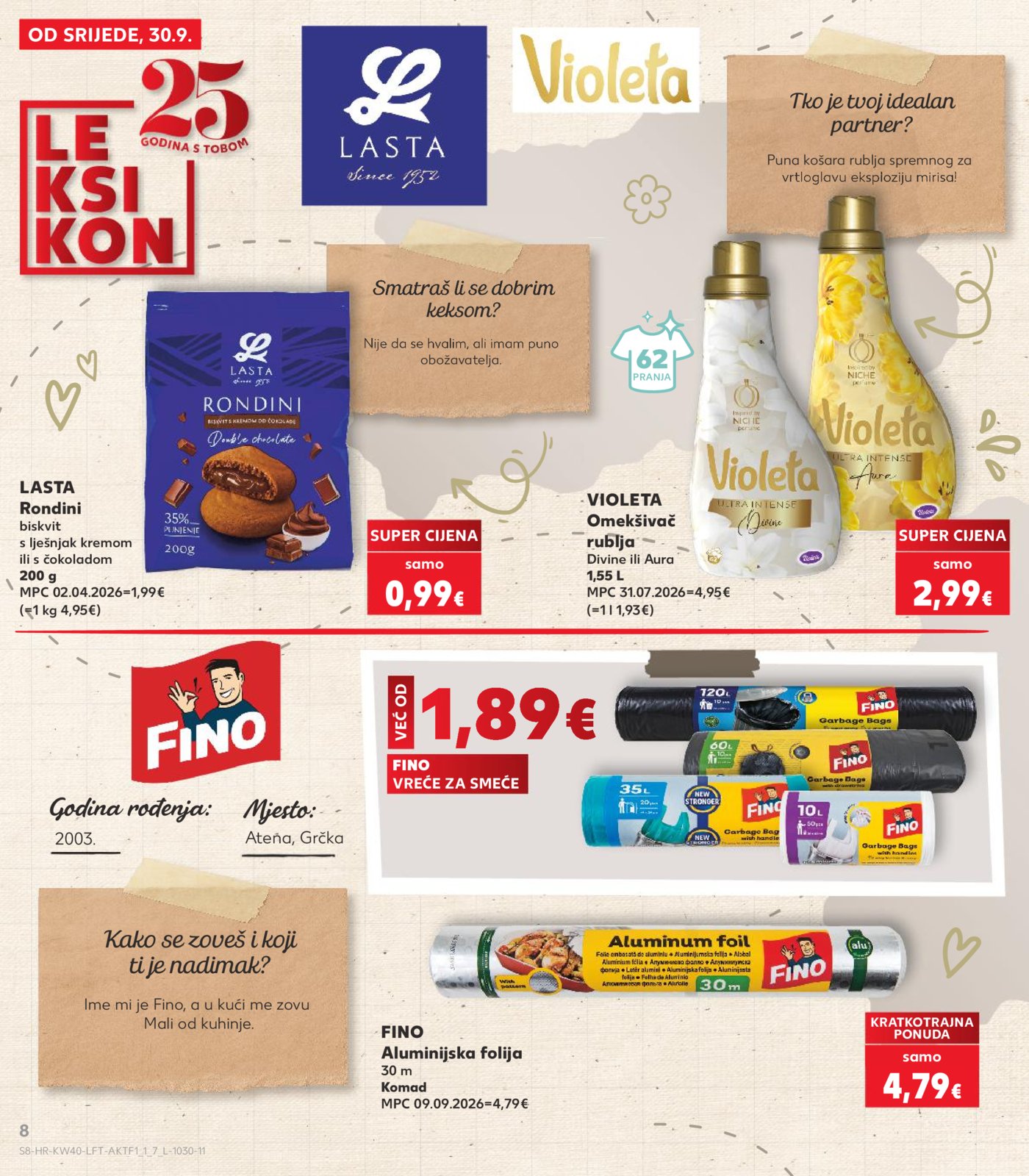 Kaufland katalog Akcija 30.09. - 06.10.2026.